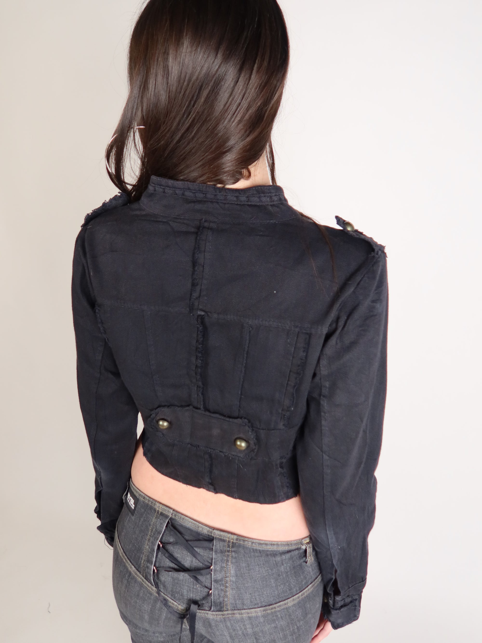 Y2K Military Jacket S/M