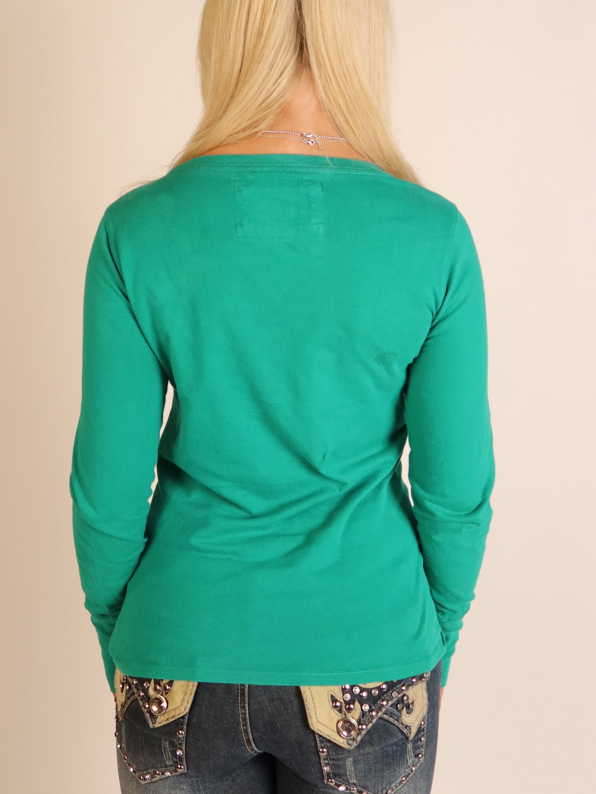 Aeropostale Green Top M/L