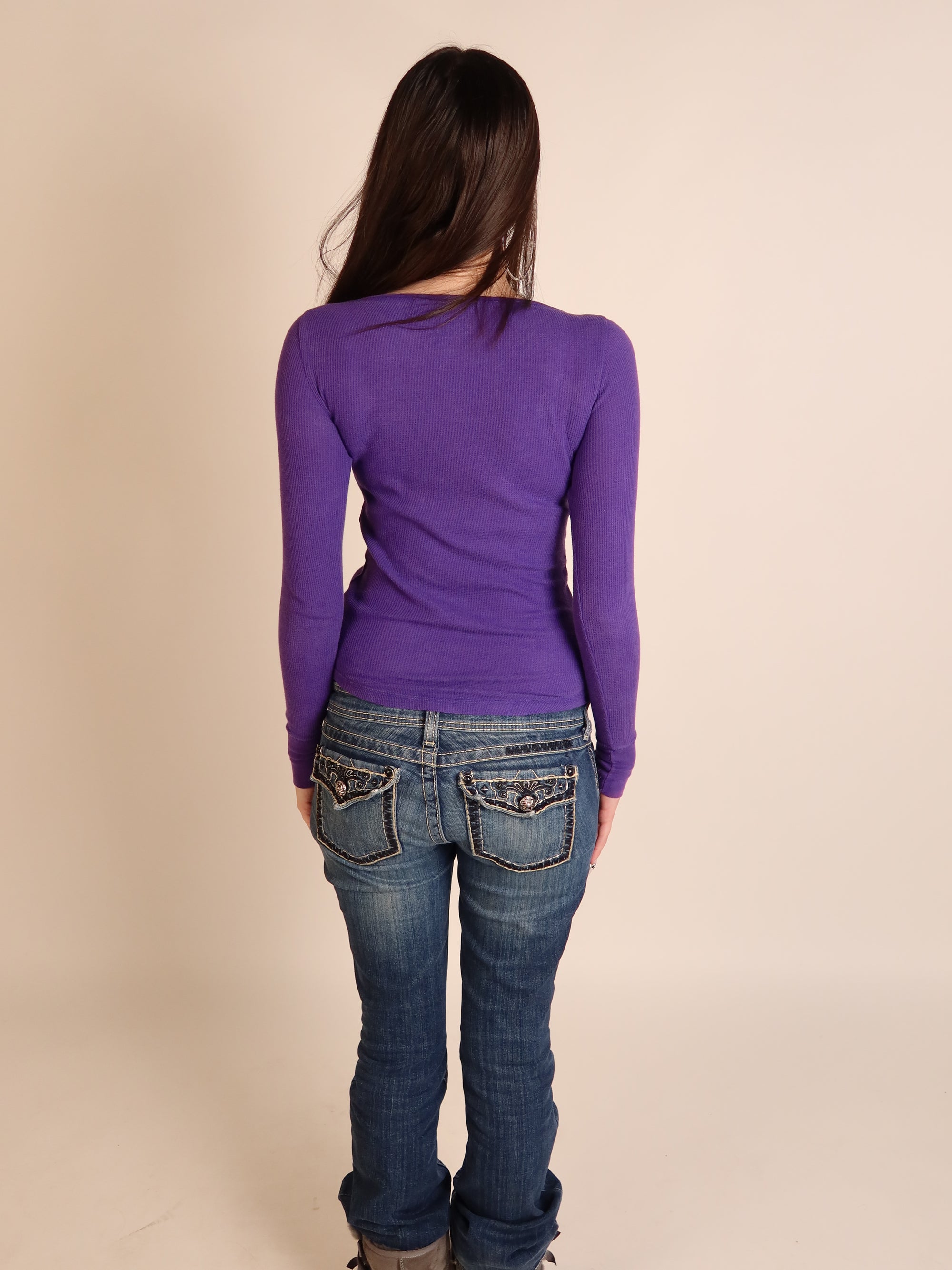 Aeropostale Purple Long Sleeve XS/S