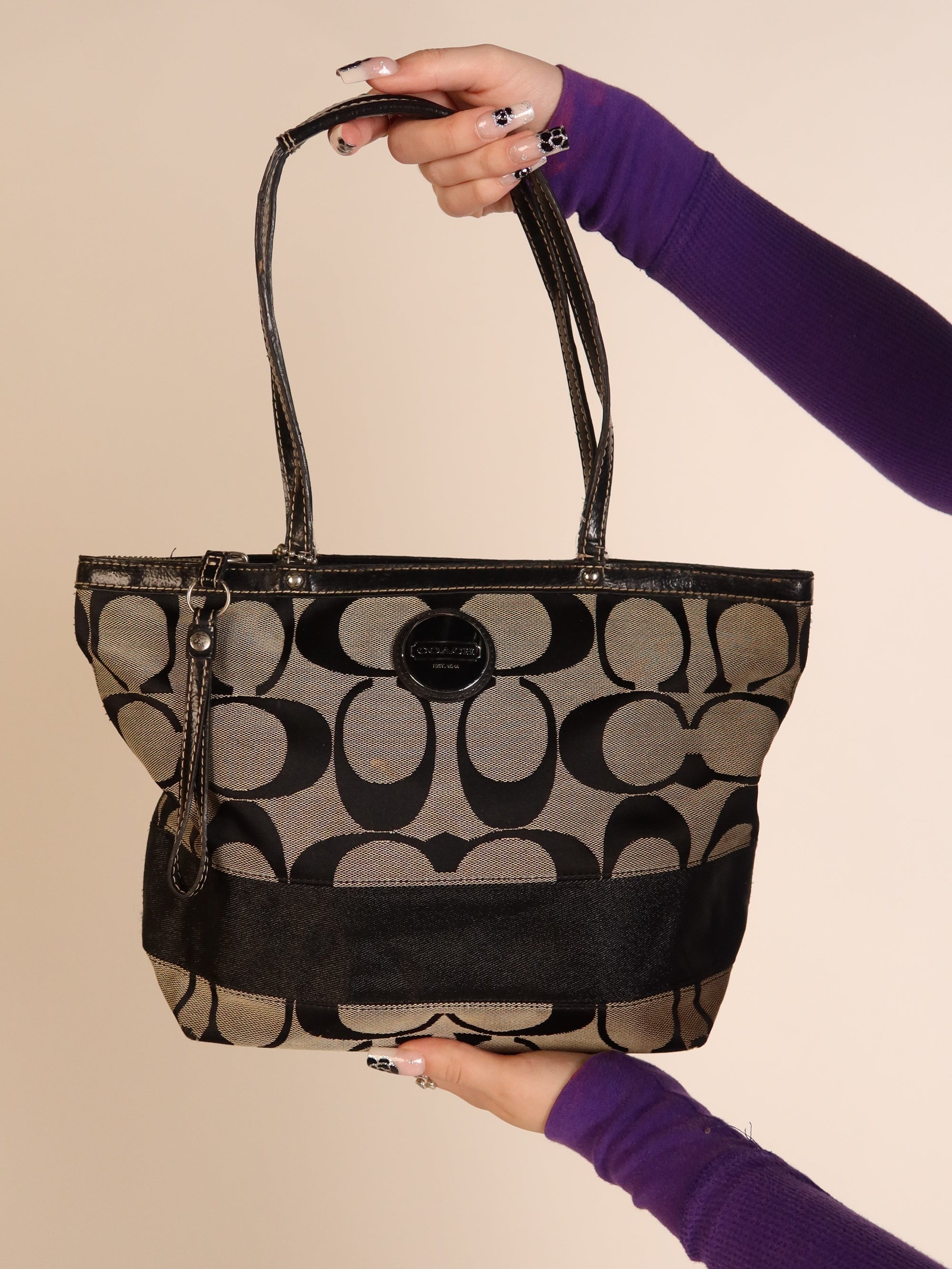 Coach Signature Mini Tote