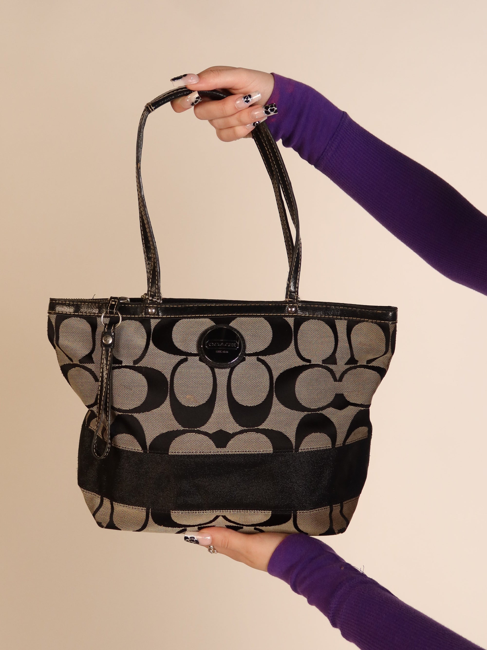 Coach Signature Mini Tote