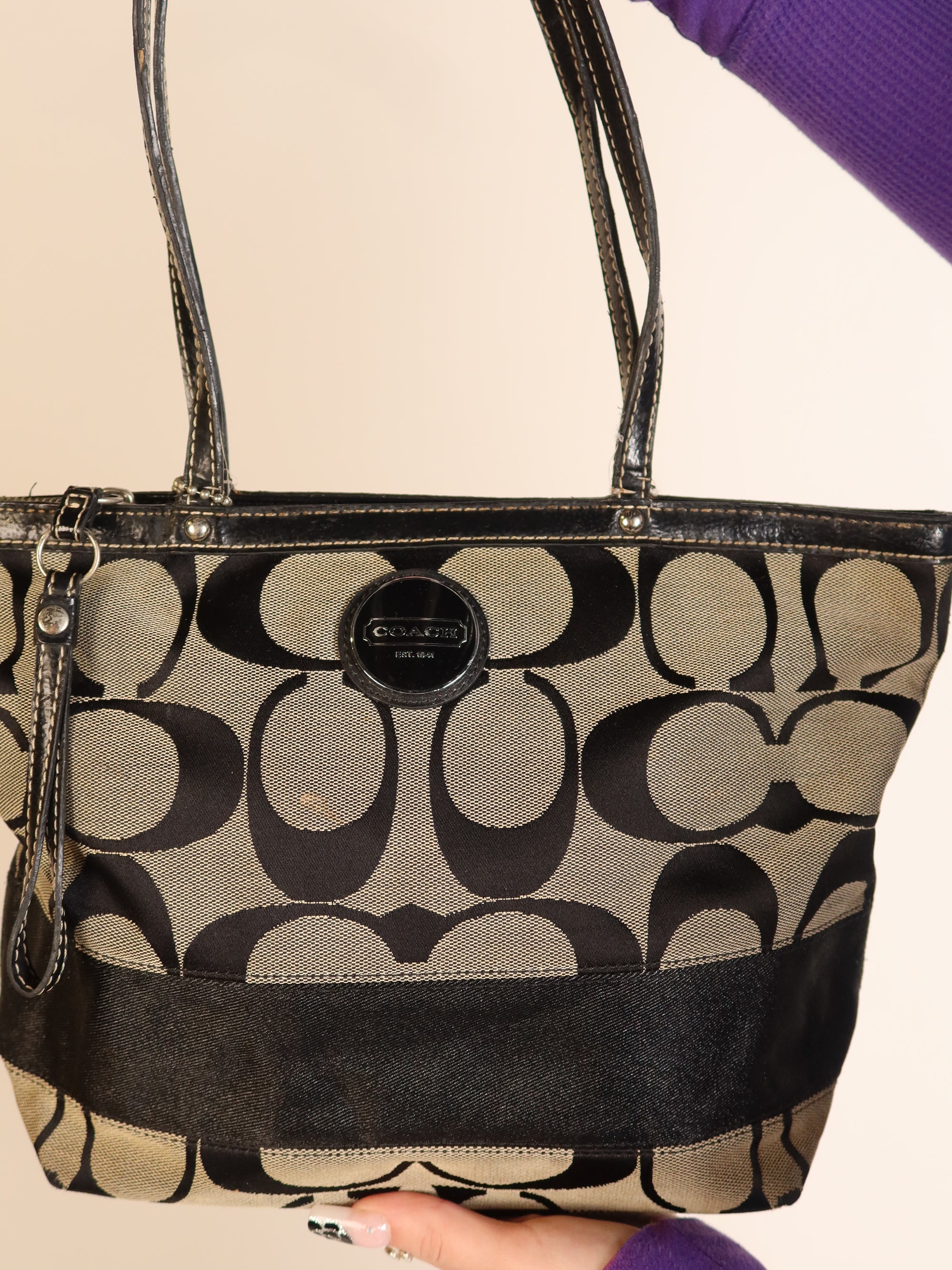 Coach Signature Mini Tote