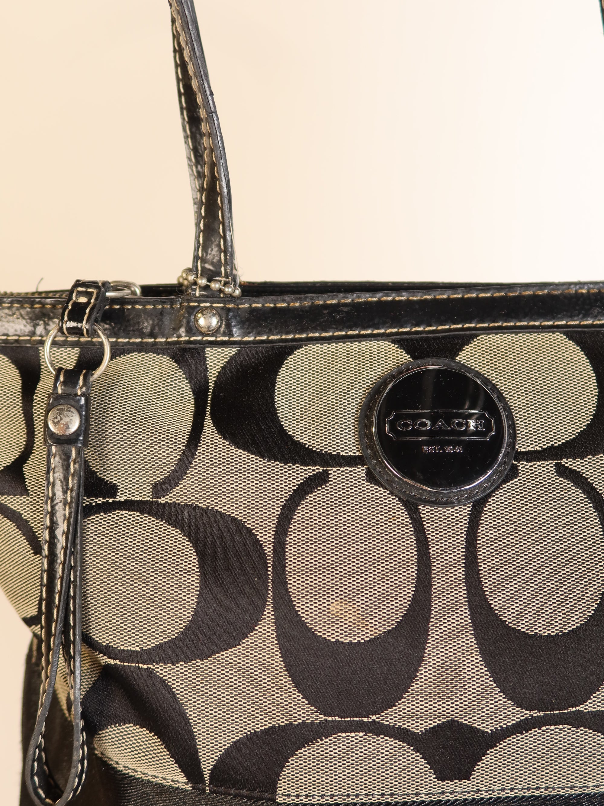 Coach Signature Mini Tote