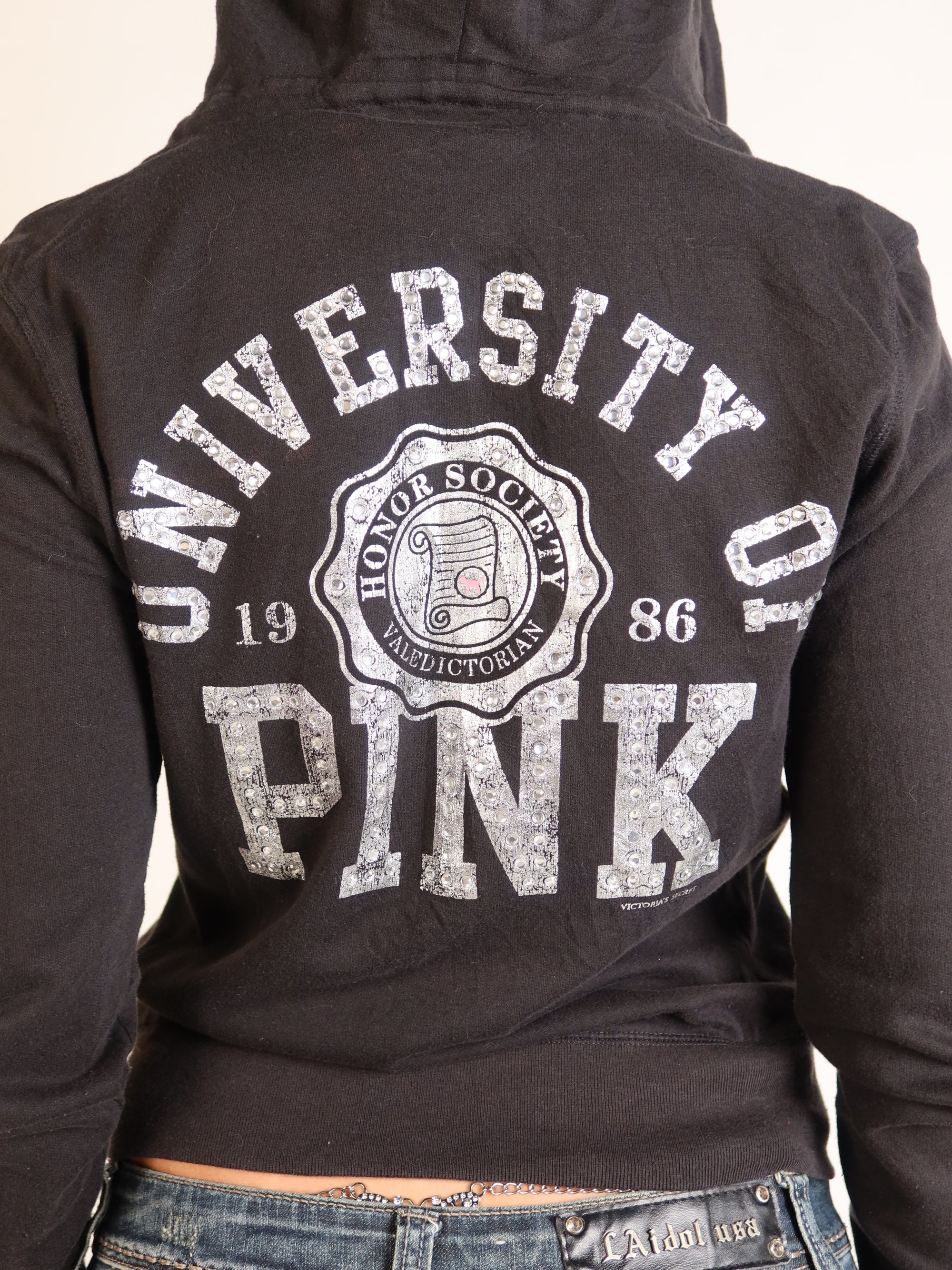 VS PINK University Zip Up S/M