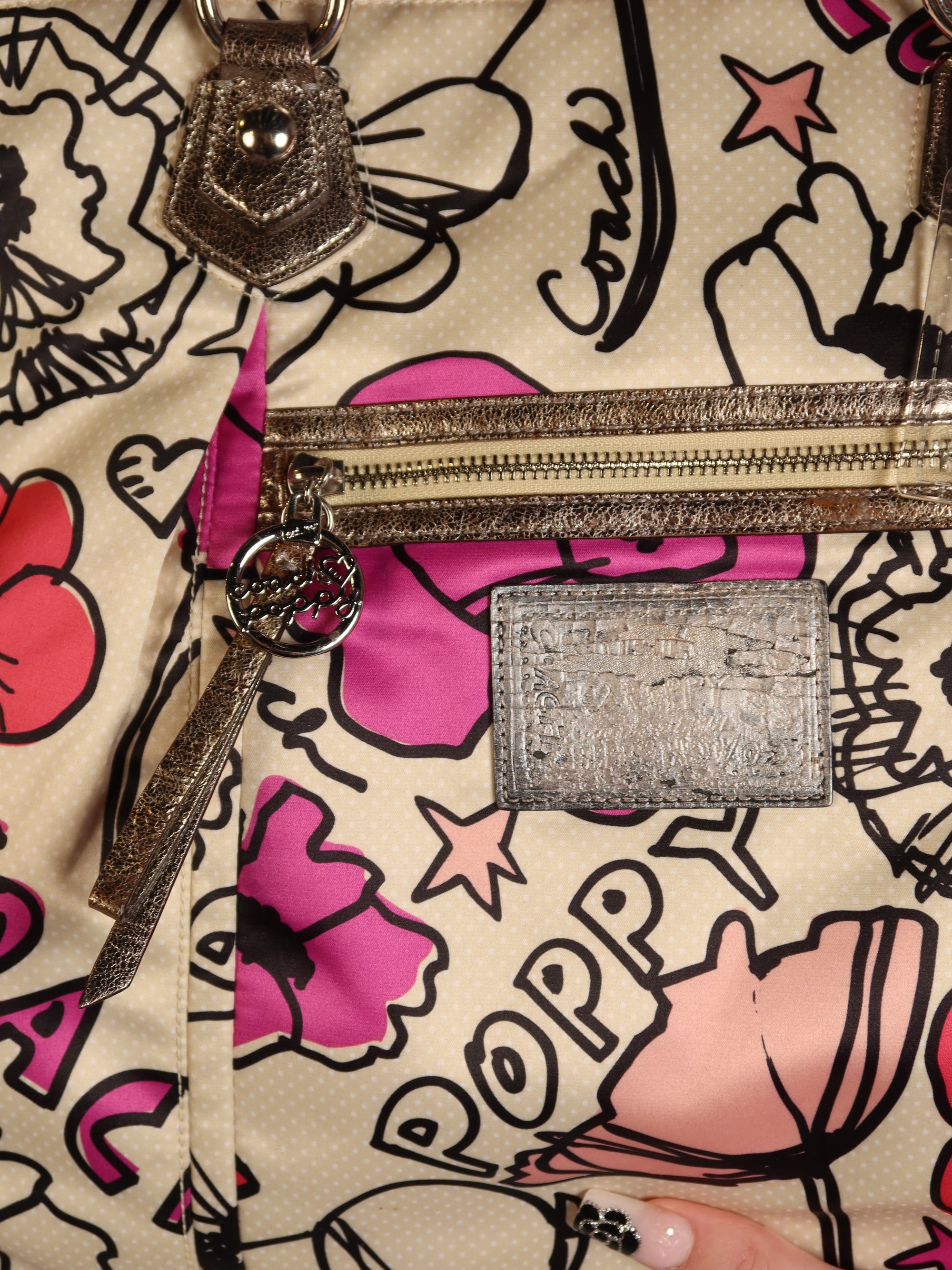 Coach Poppy Floral Print Tote Bag