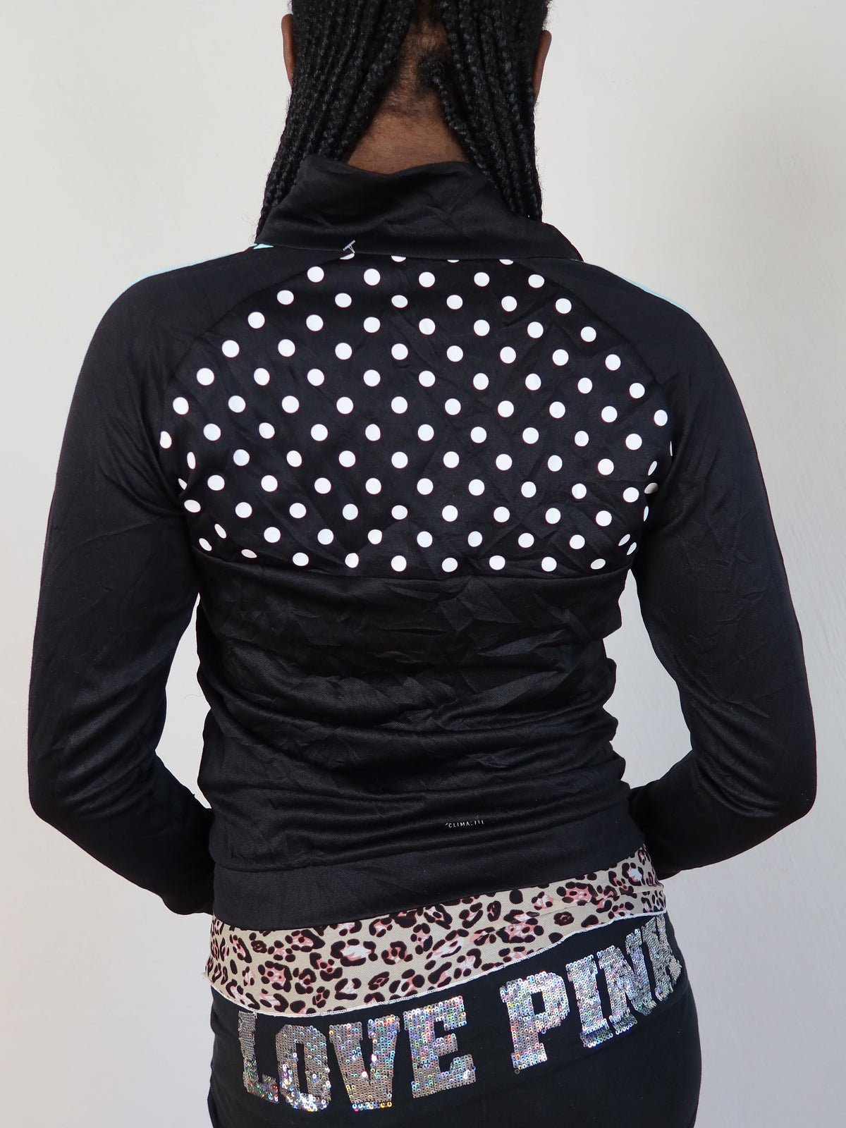 Adidas Polka Dot Track Jacket S/M