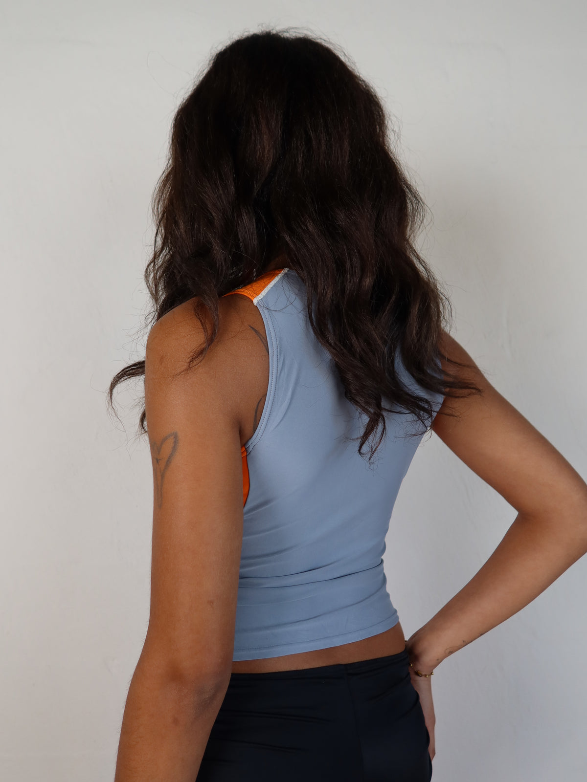 Ellesse Grey Zip Sporty Tank XS/S