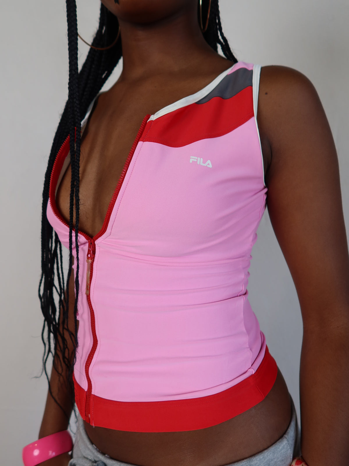 Fila Zip Sporty Tank S/M