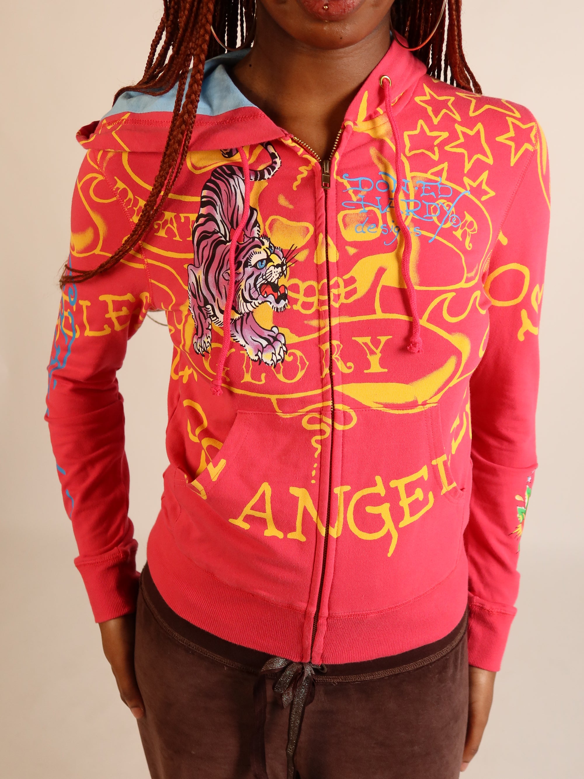 Ed Hardy Tiger  Hoodie S/M