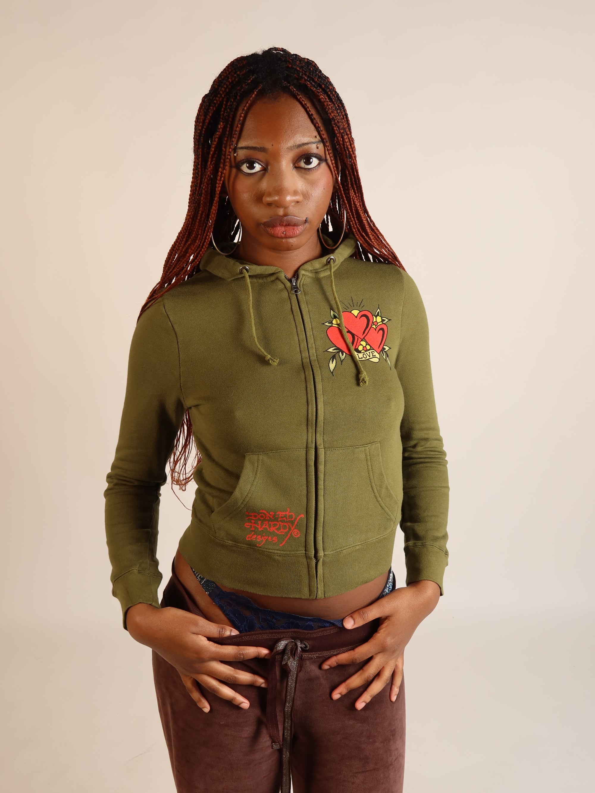 Ed Hardy BNWT Hoodie S