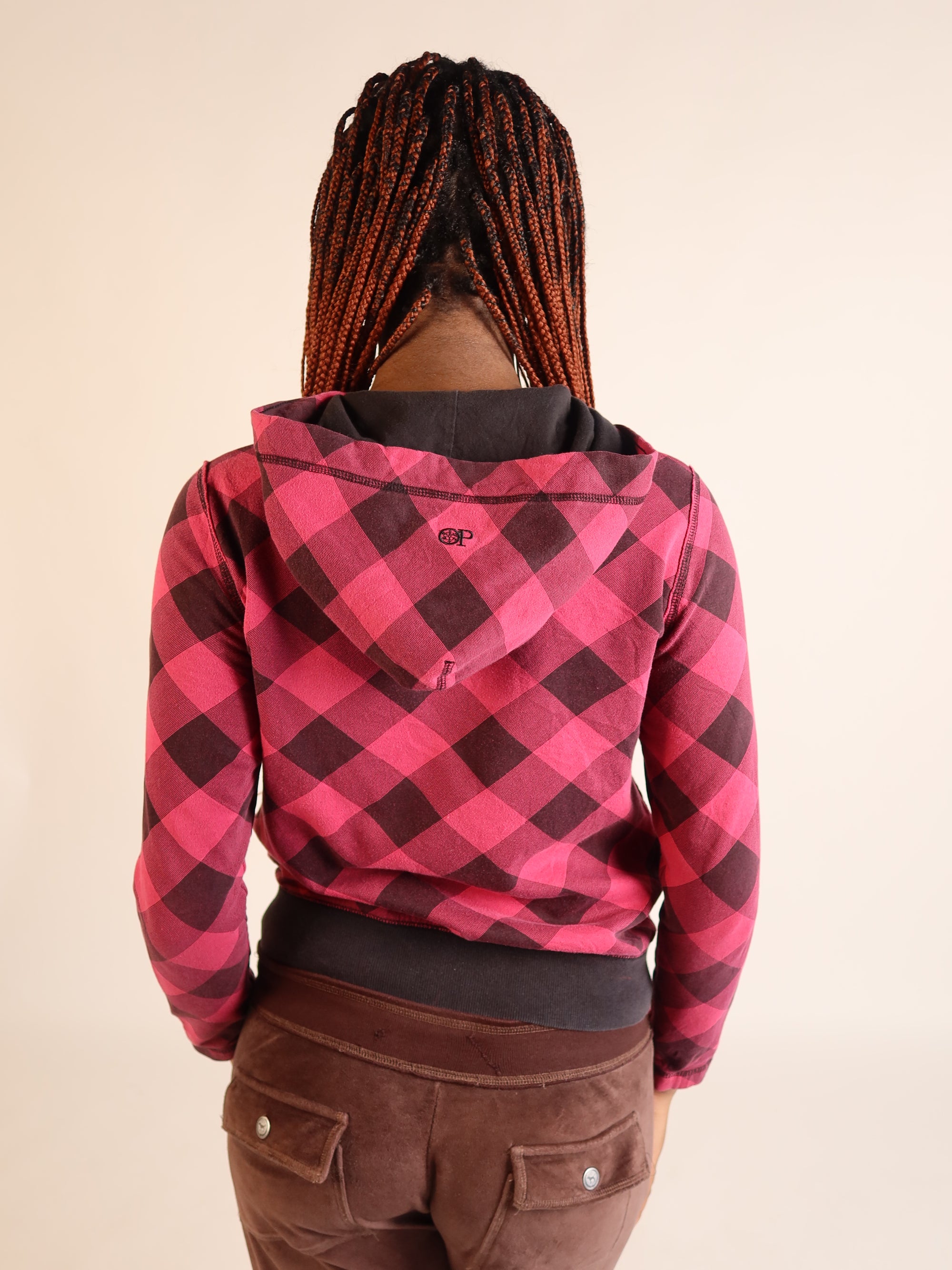 Mcbling Checked Hoodie S