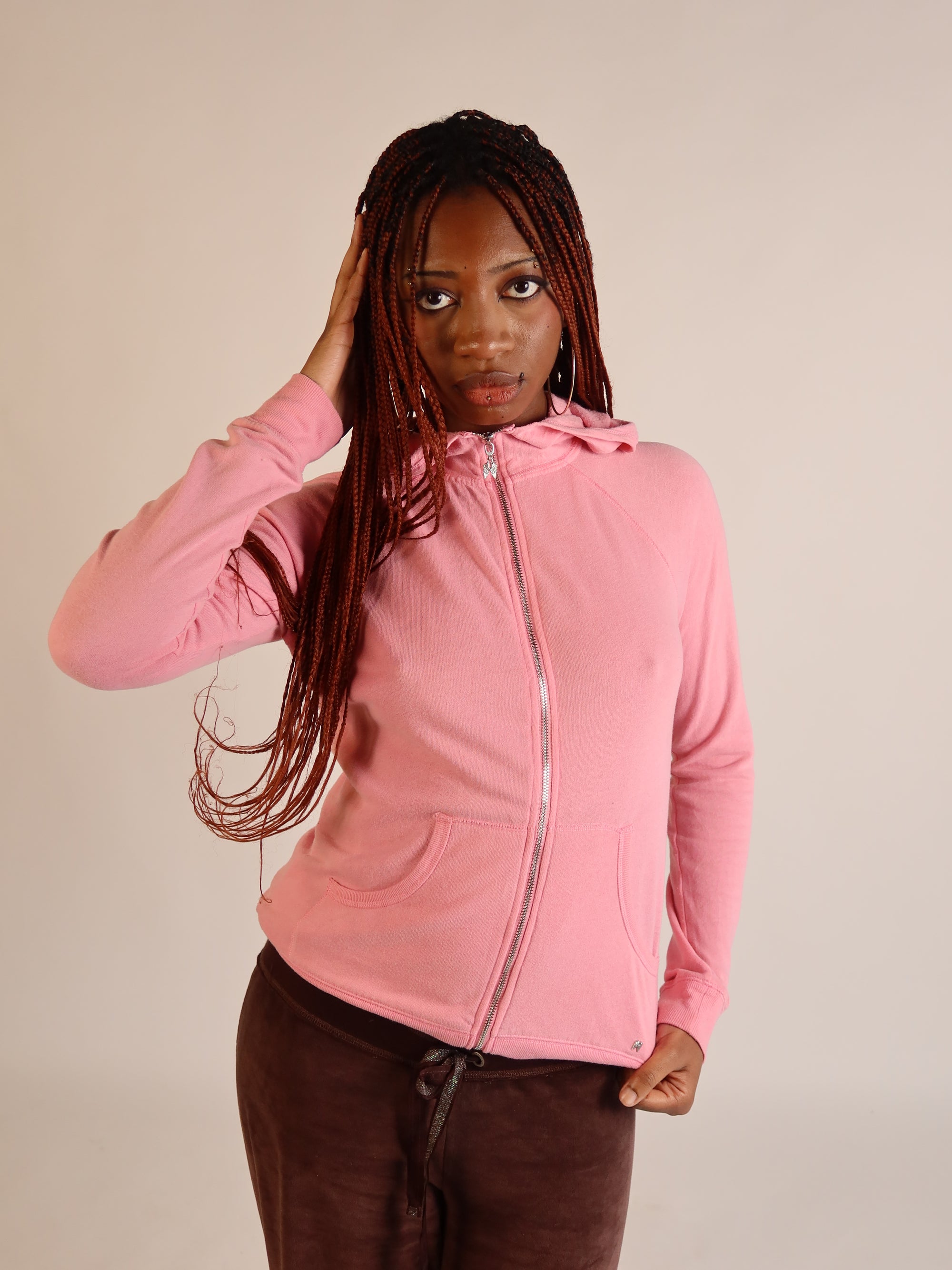 VS Pink Sequin Angel Wings Hoodie S/M