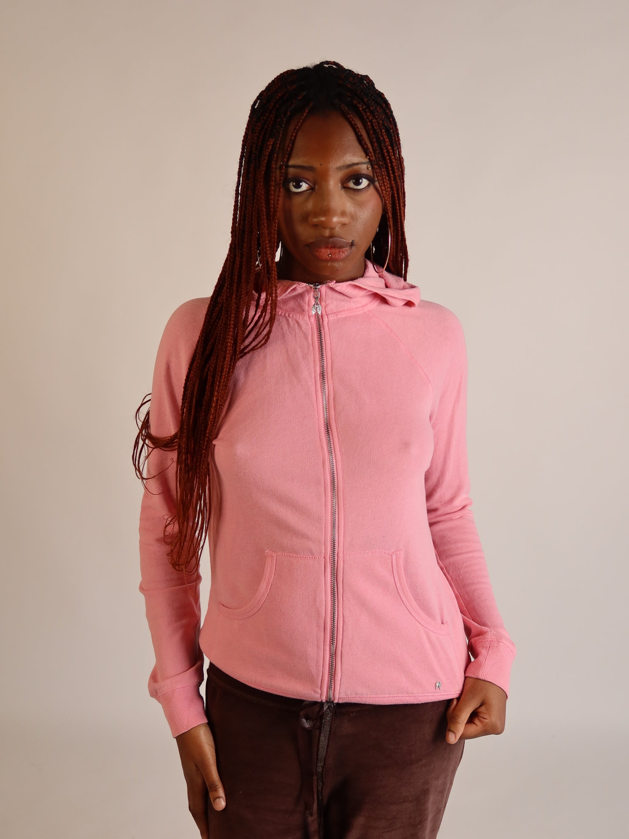 VS Pink Sequin Angel Wings Hoodie S/M