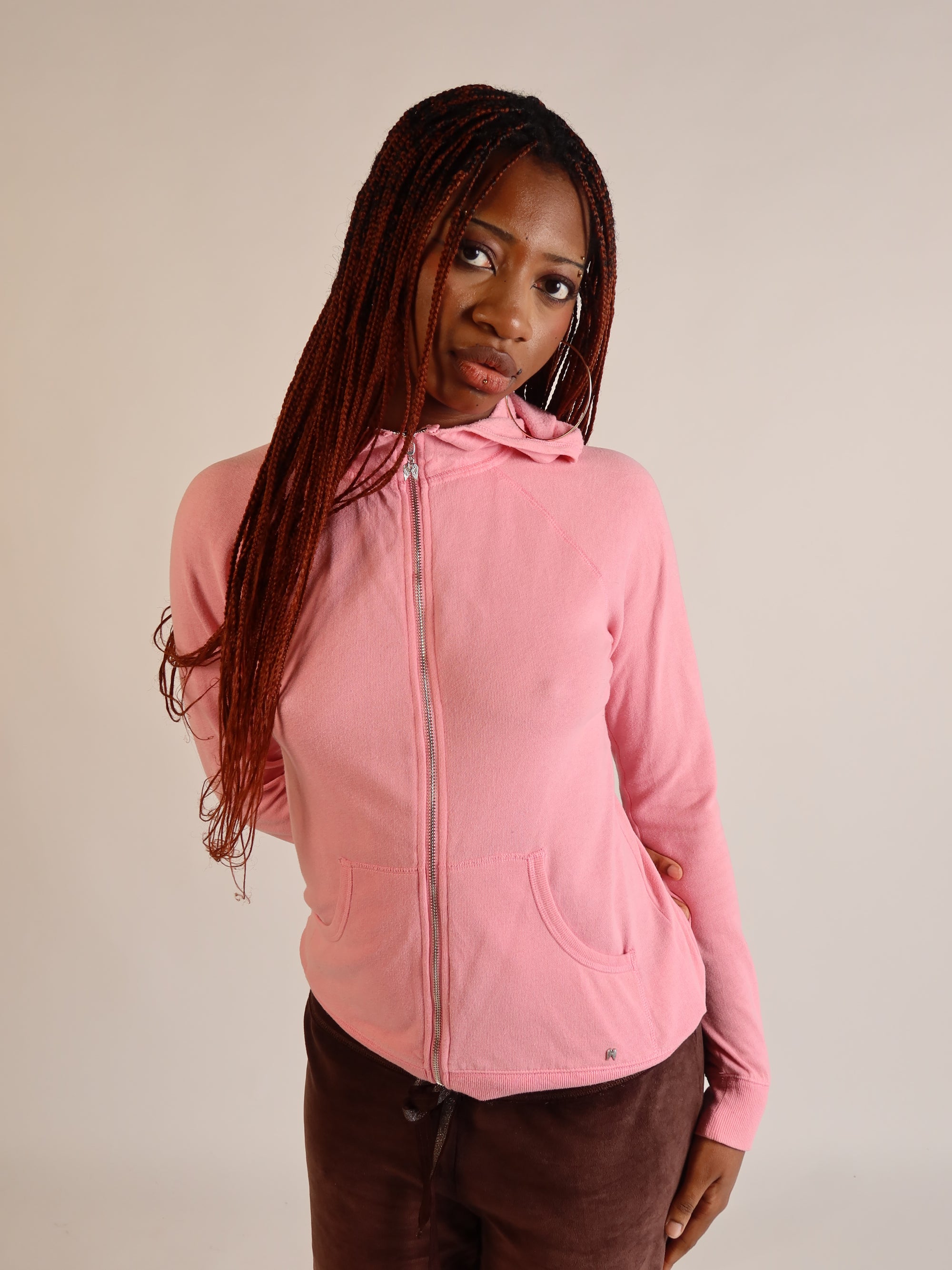 VS Pink Sequin Angel Wings Hoodie S/M