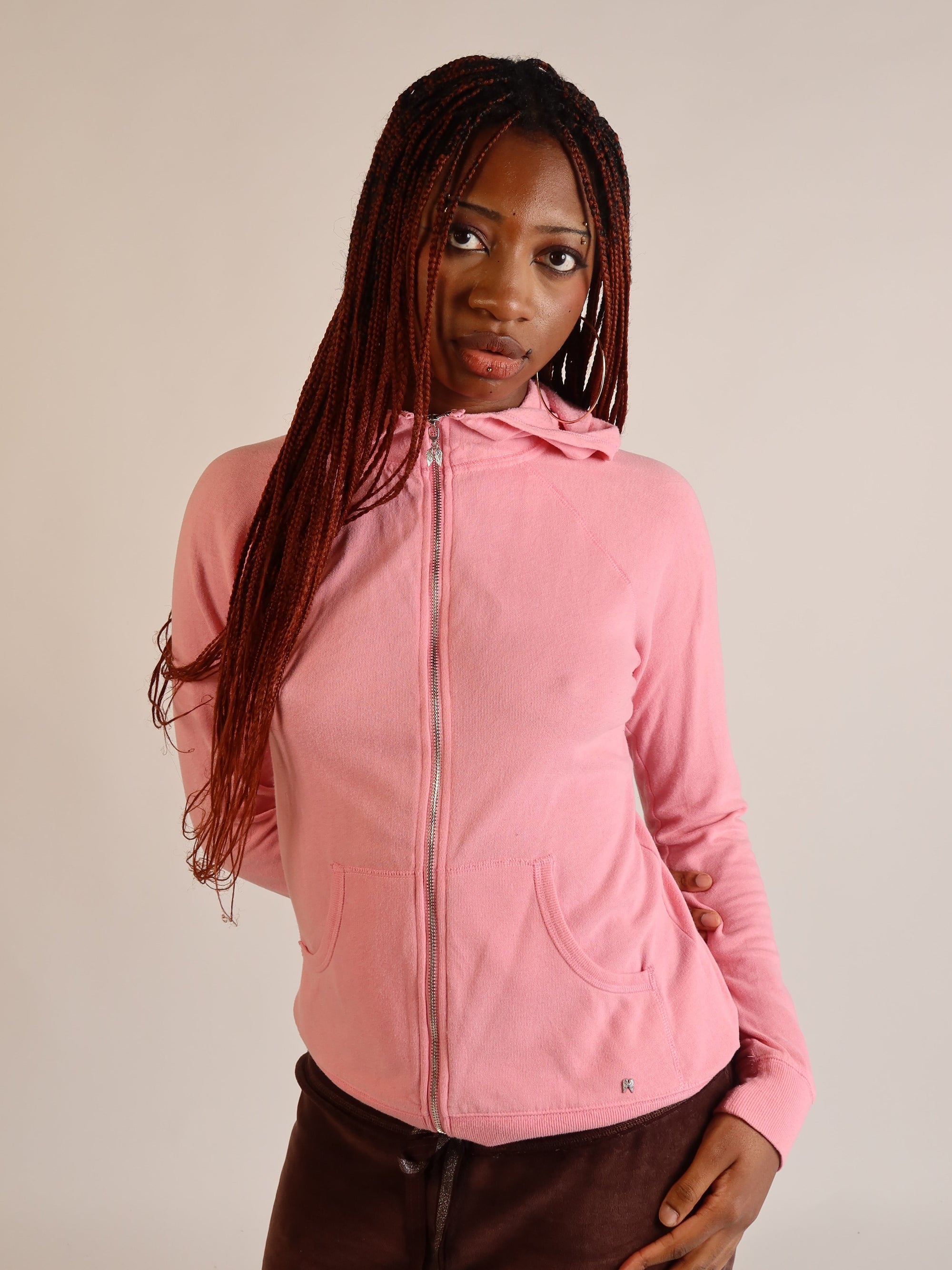 VS Pink Sequin Angel Wings Hoodie S/M