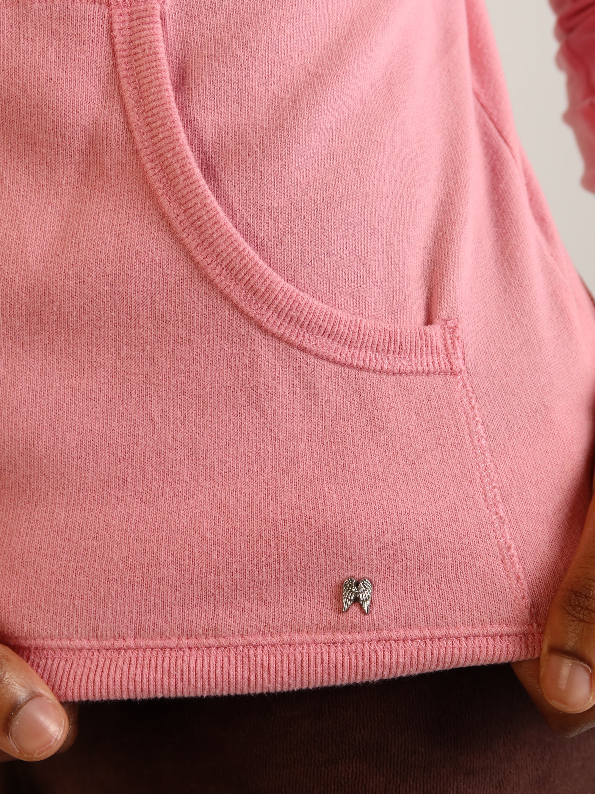 VS Pink Sequin Angel Wings Hoodie S/M