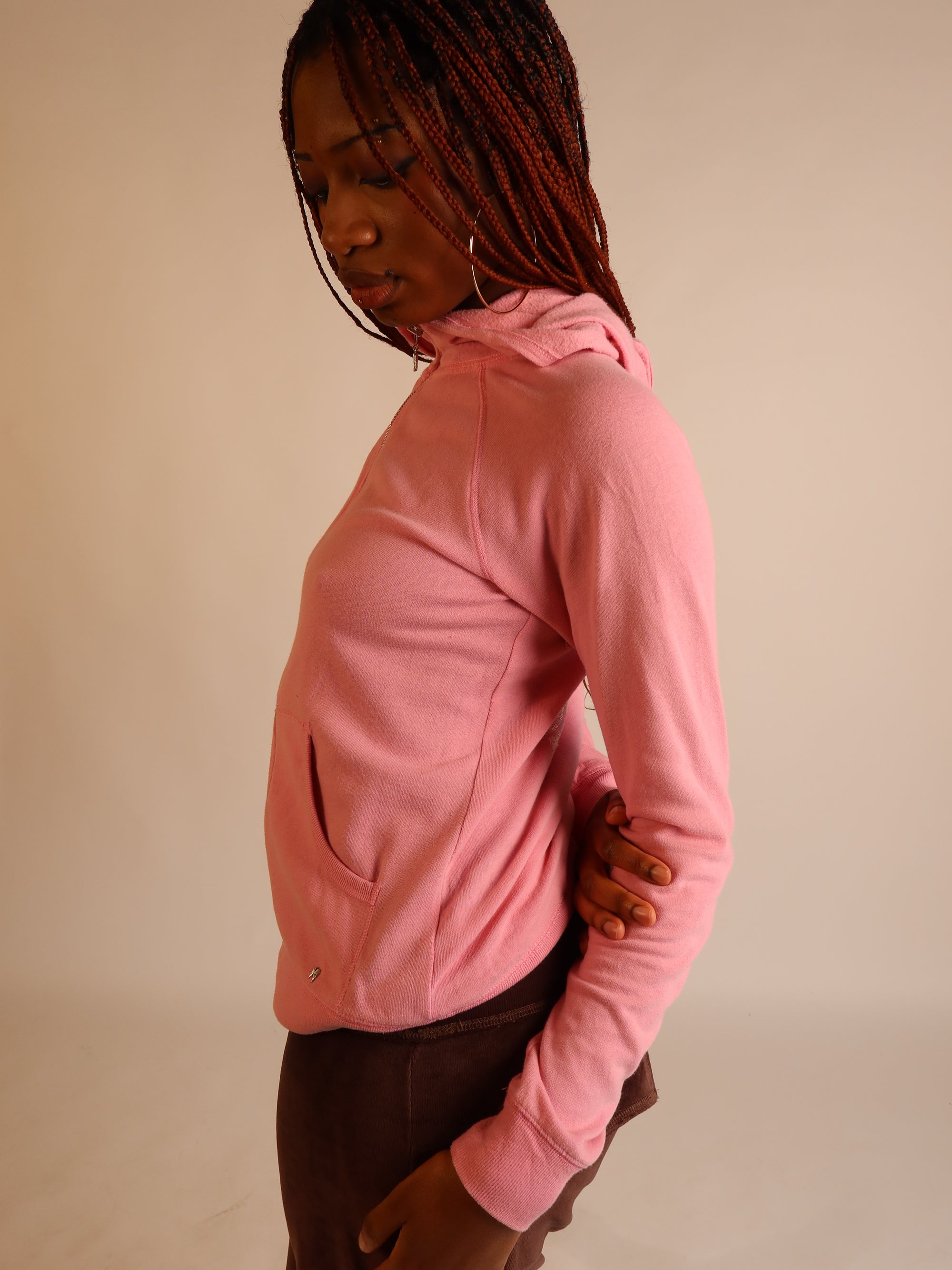 VS Pink Sequin Angel Wings Hoodie S/M