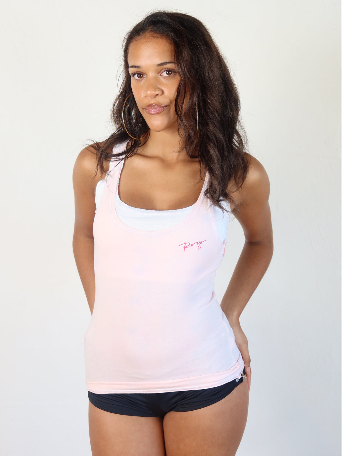 Roxy Pink Racerback Tank XS/S