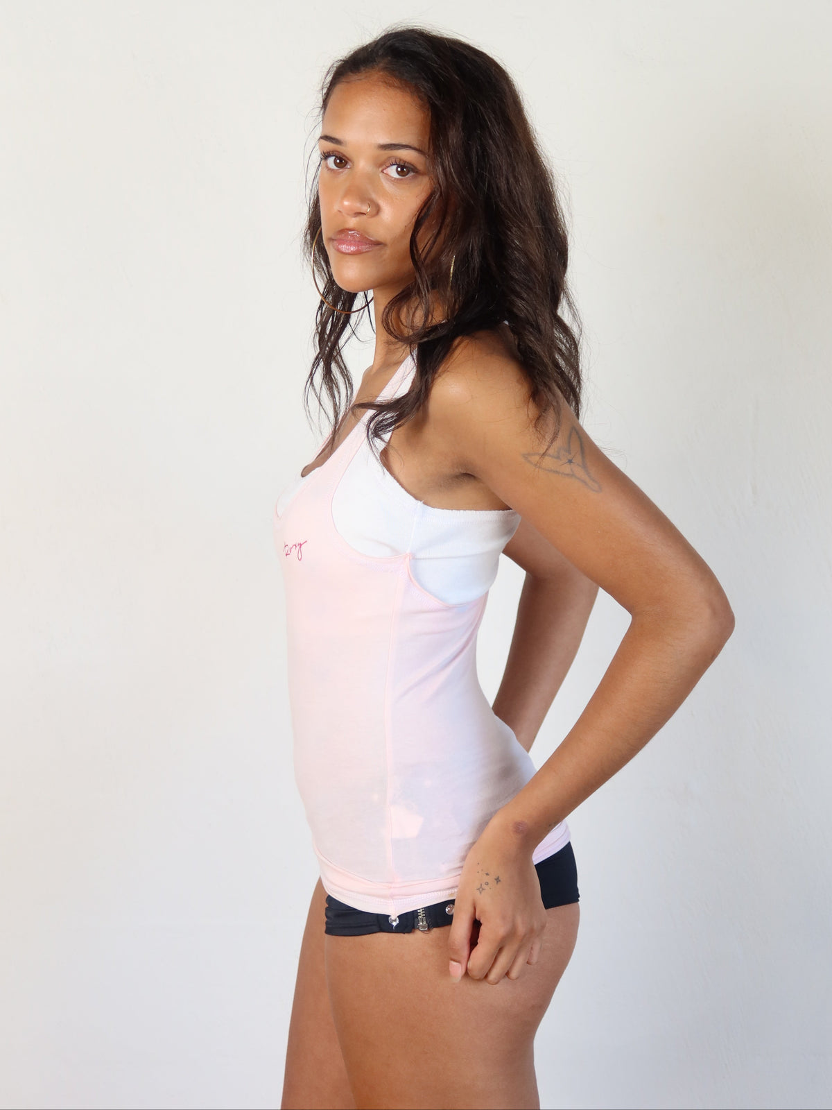 Roxy Pink Racerback Tank XS/S