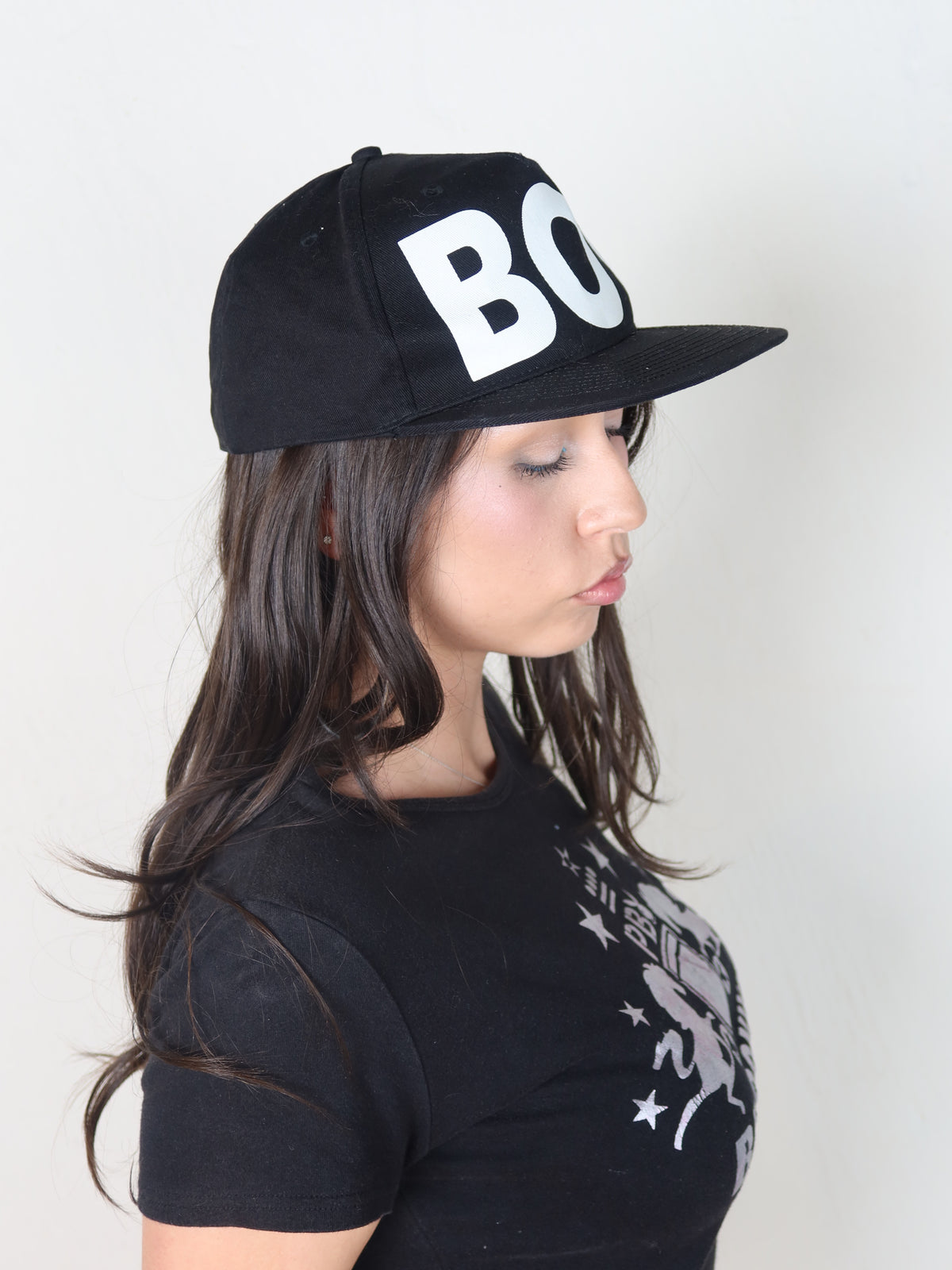BOY London Black Snapback Cap