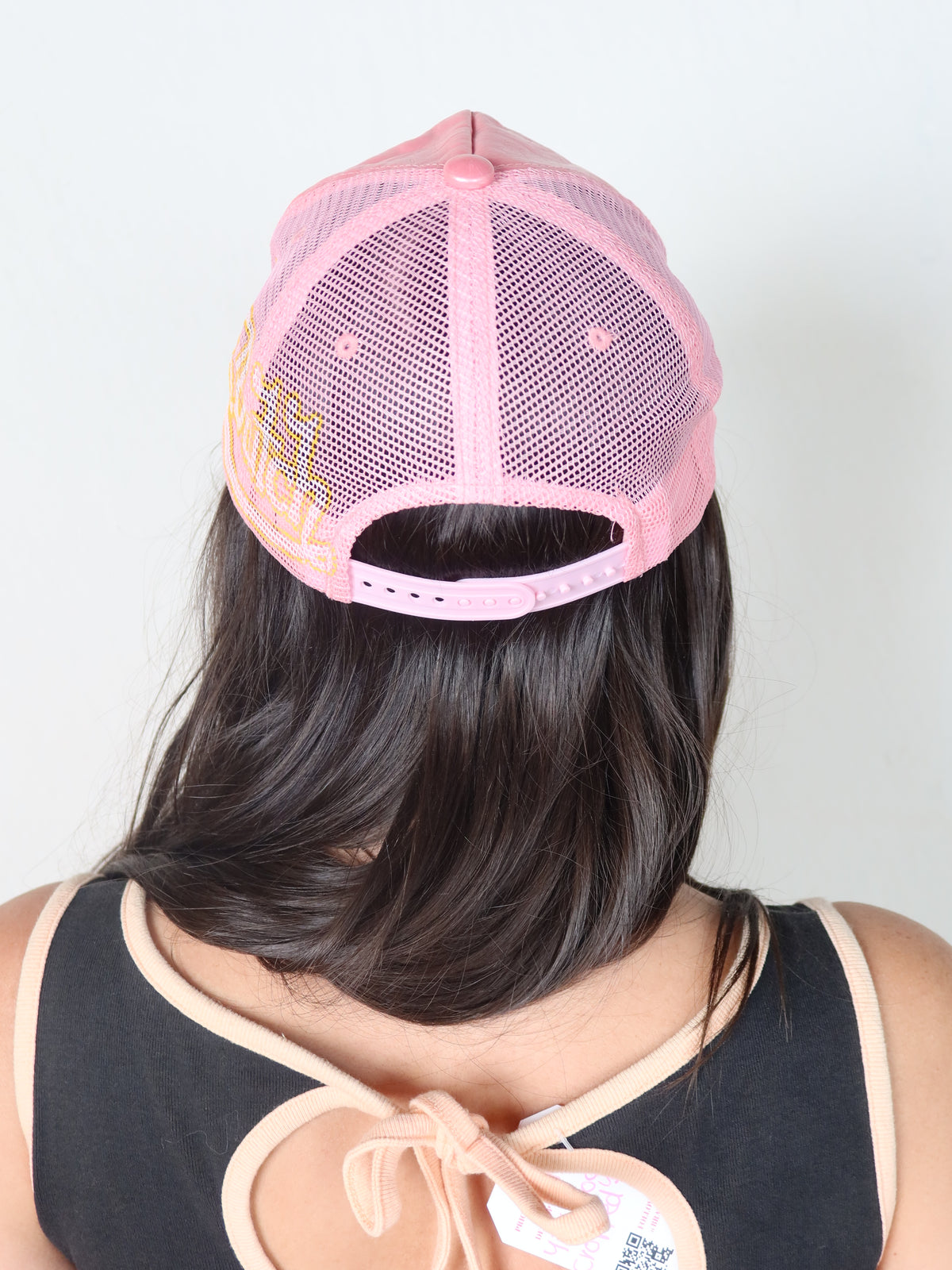 Von Dutch Pink Metallic Trucker Cap