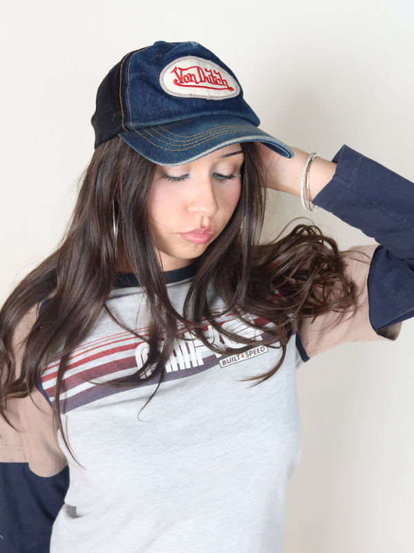 Von Dutch Denim Trucker Cap