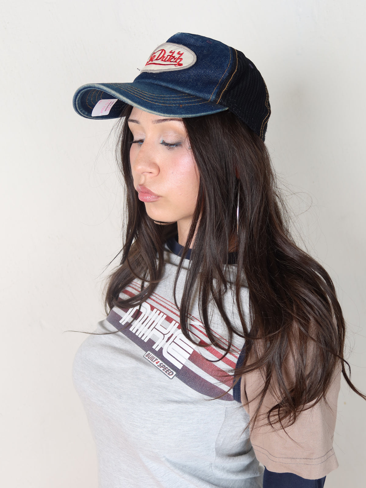 Von Dutch Denim Trucker Cap