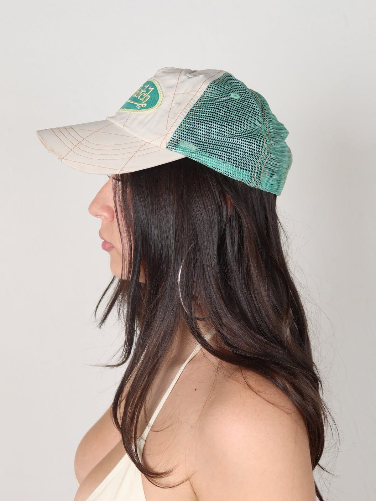 Von Dutch Green Mesh Trucker Cap