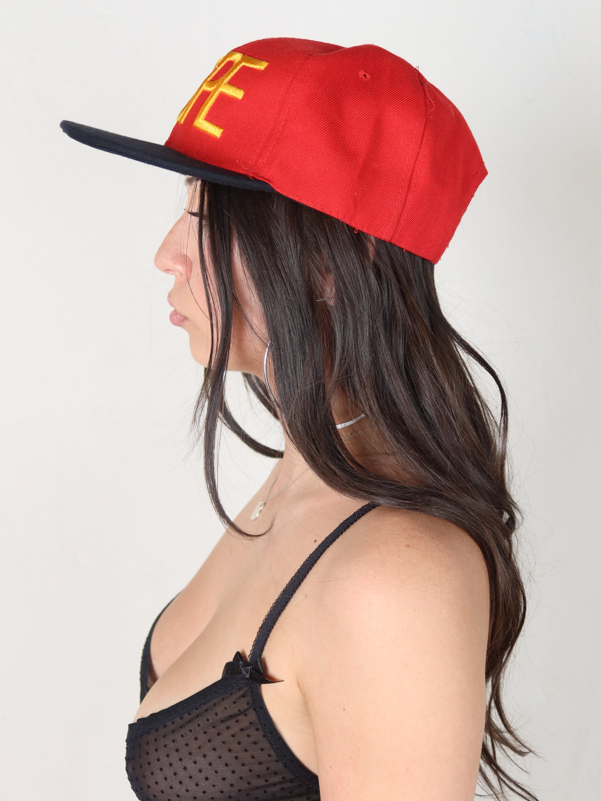 Dope Red Snapback Cap