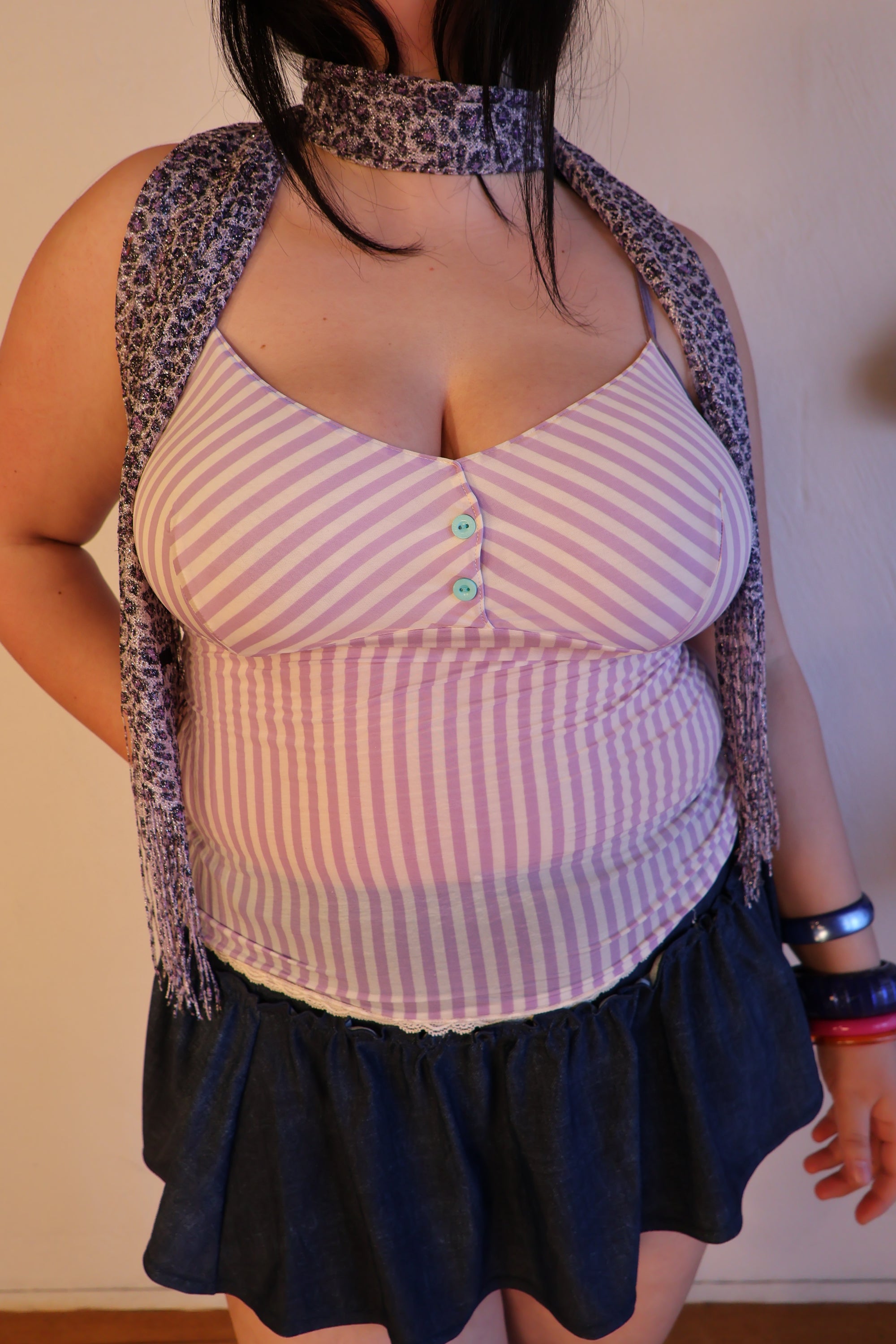 Sparkly Leopard Festi Scarf