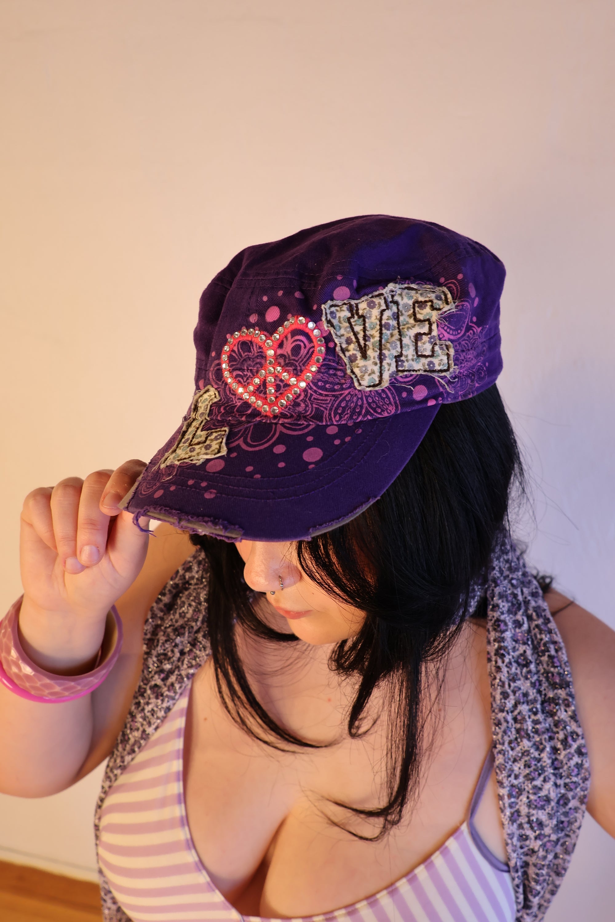 PEACE & LOVE FESTI CAP 0/S