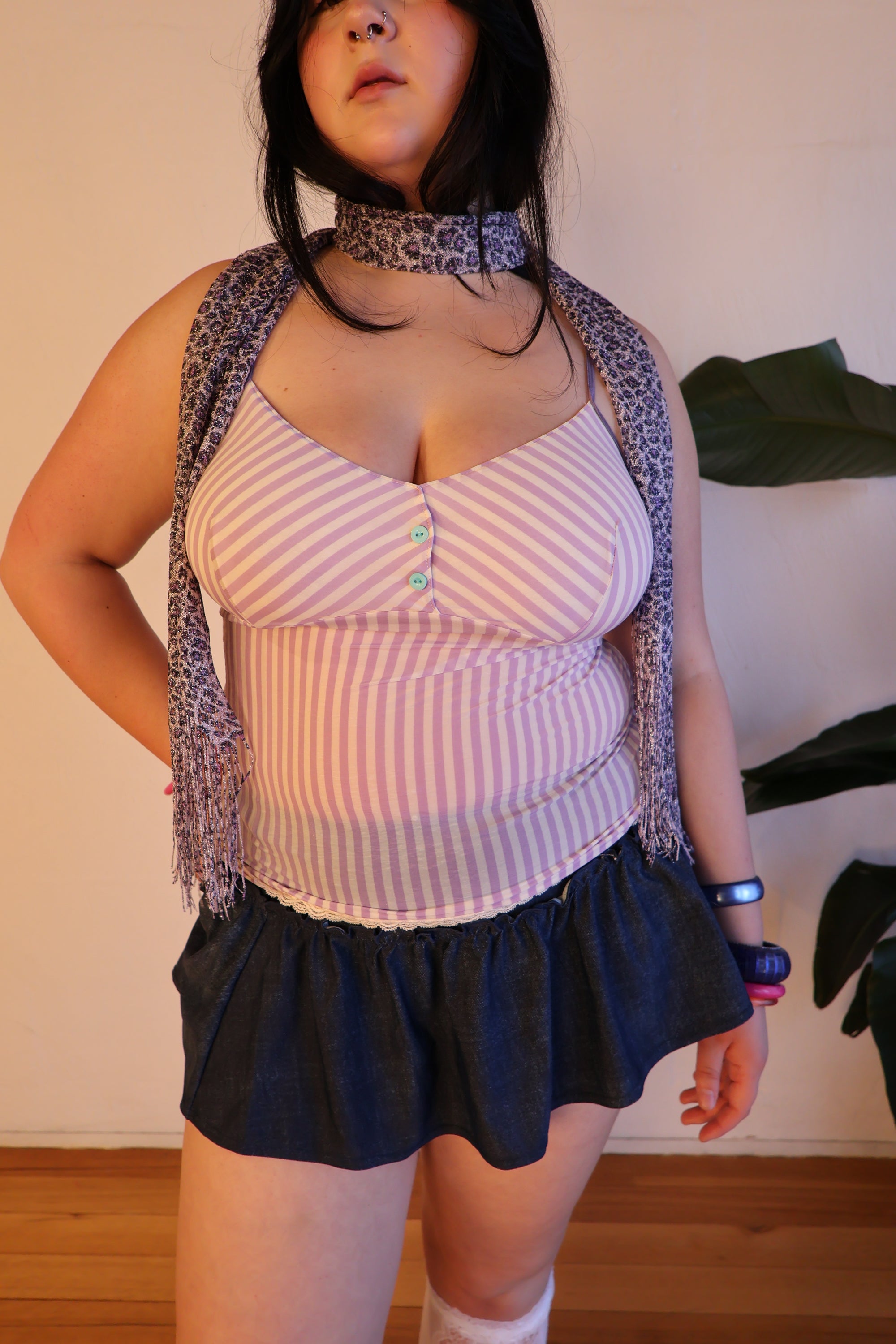 Sparkly Leopard Festi Scarf