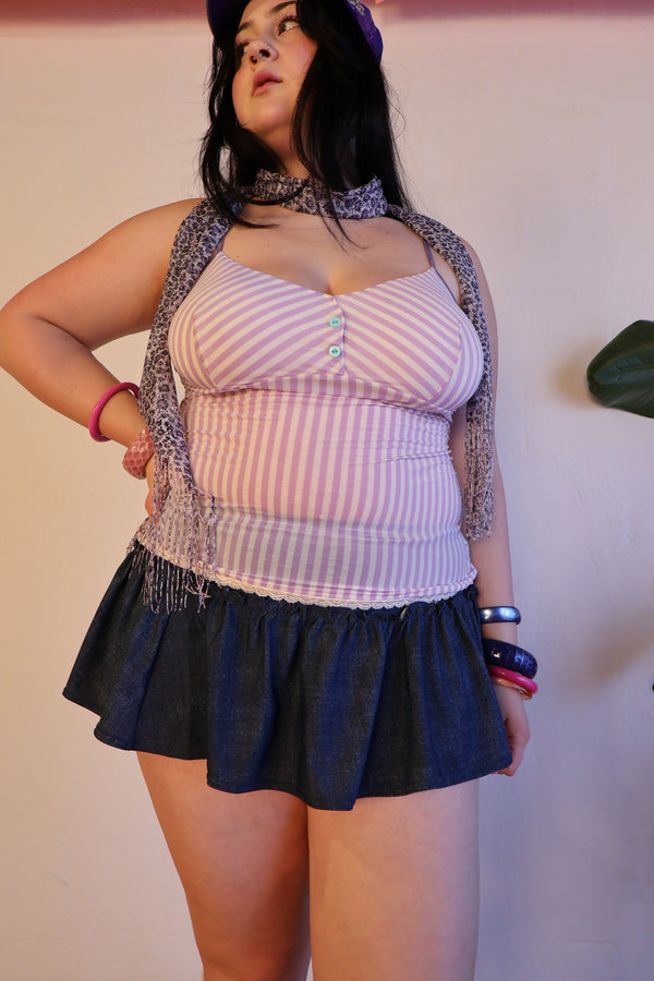 Y2K Ultra Mini Skirt L/XL