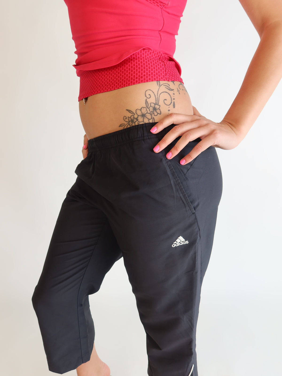 Y2K Adidas Capris S/M