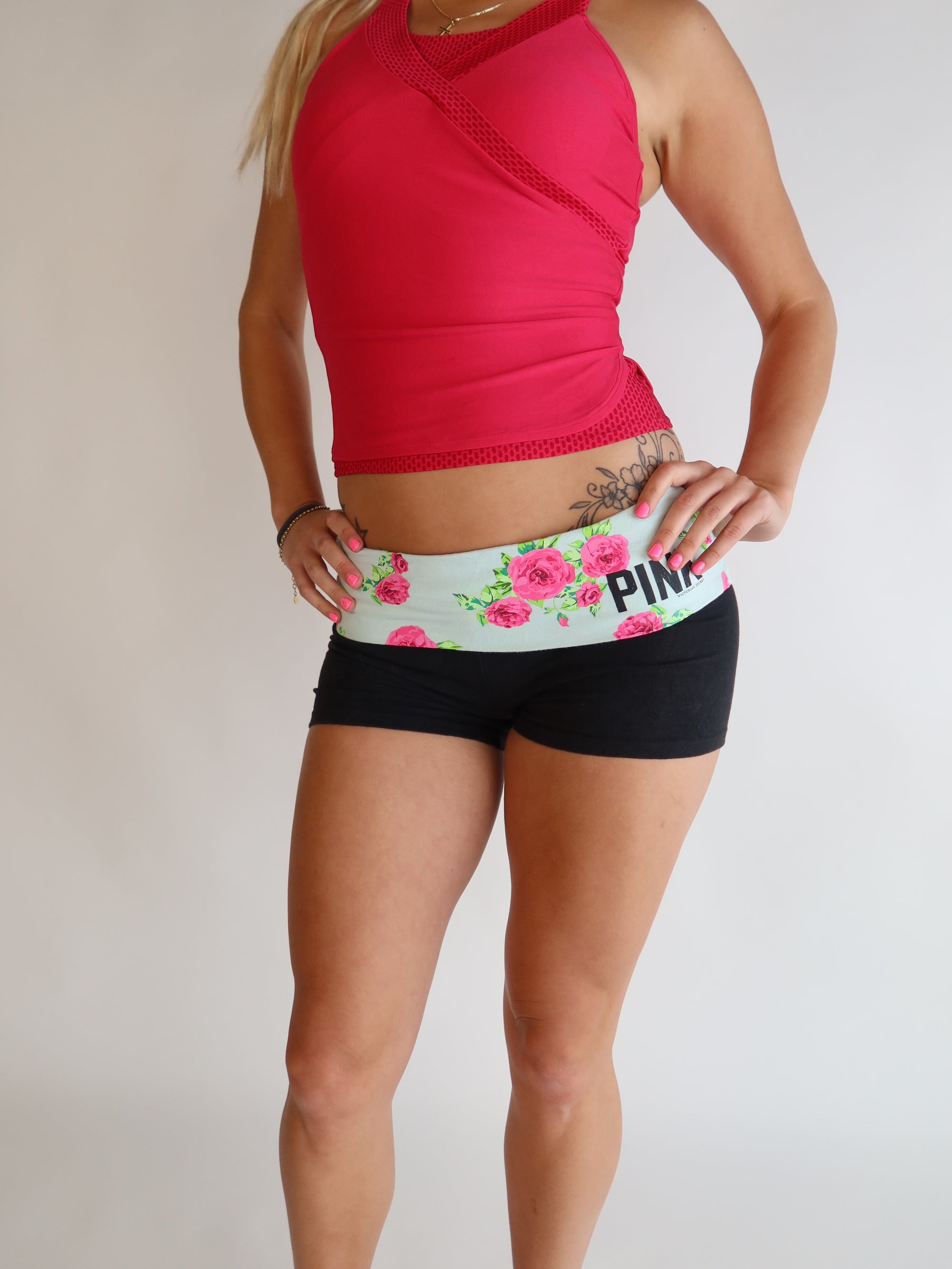 VS PINK Fold-Over Shorts XS/S