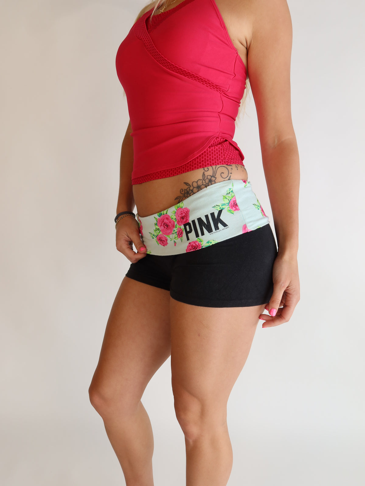 VS PINK Fold-Over Shorts XS/S