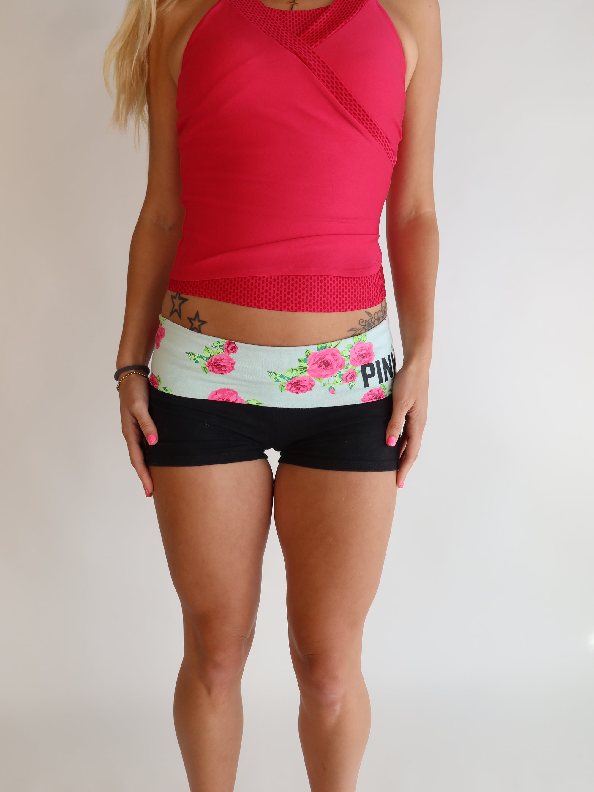 VS PINK Fold-Over Shorts XS/S