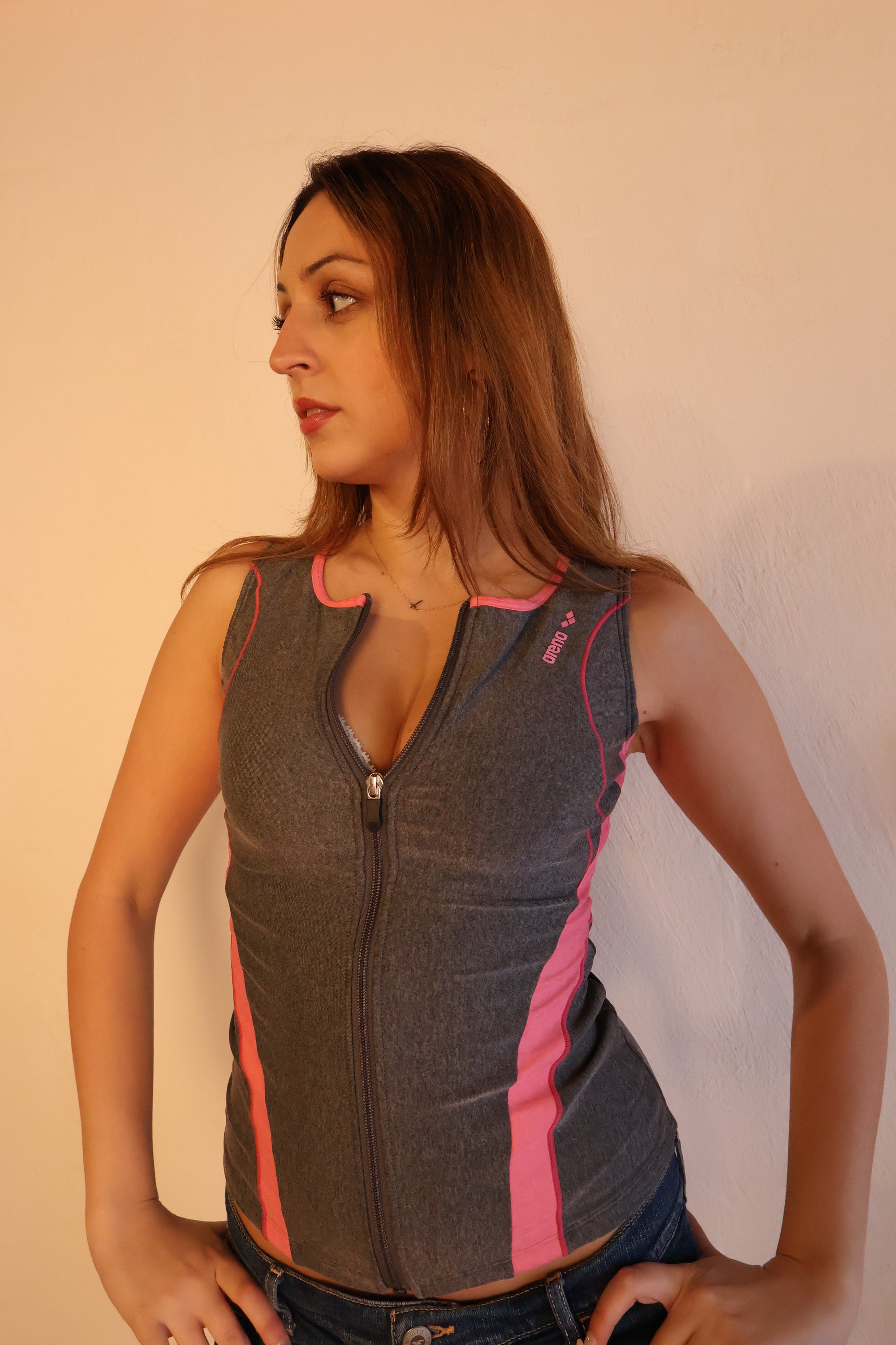 Y2K Sporty Tank S