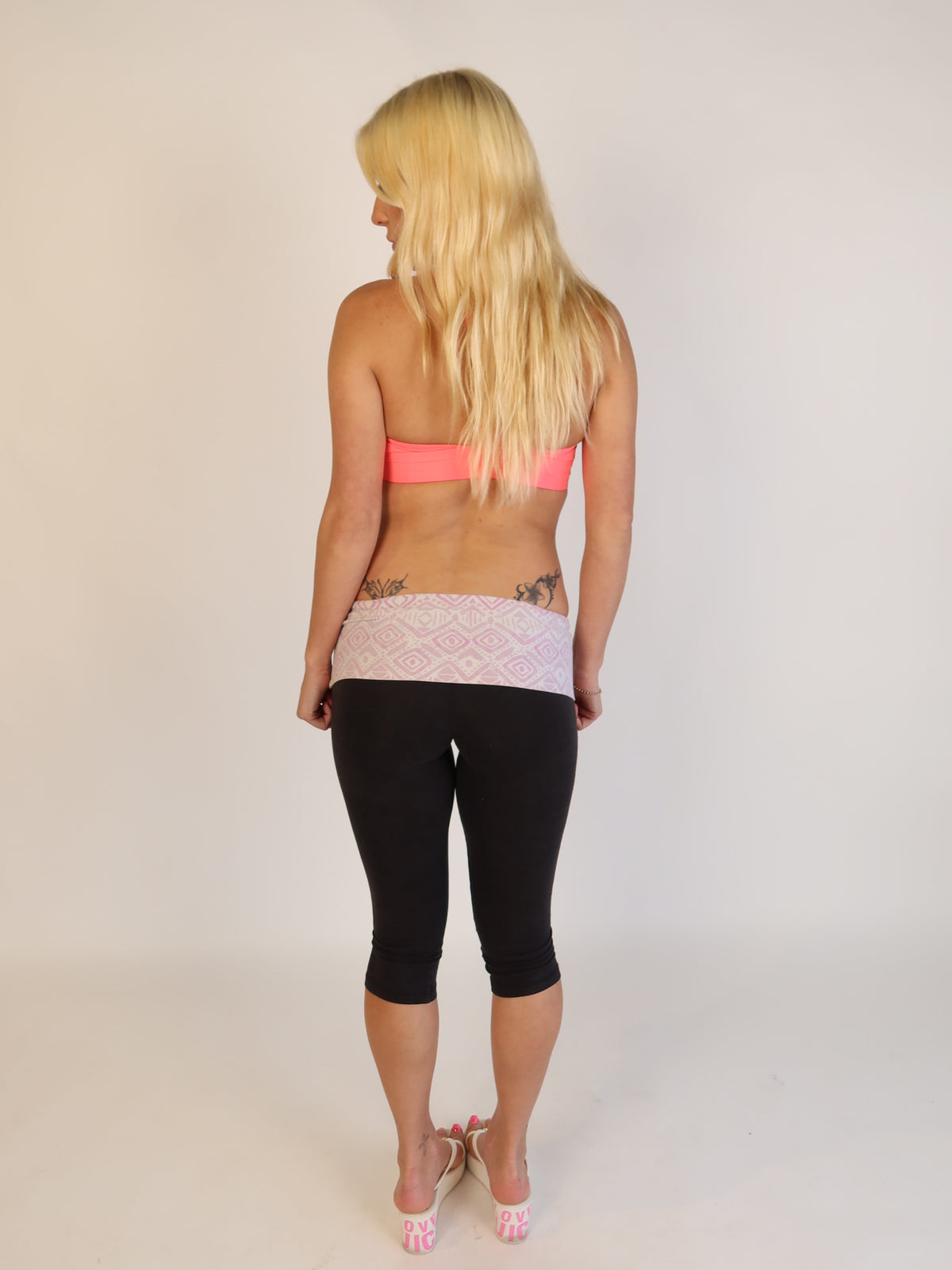 VS PINK Fold-Over Yoga Capris XS/S
