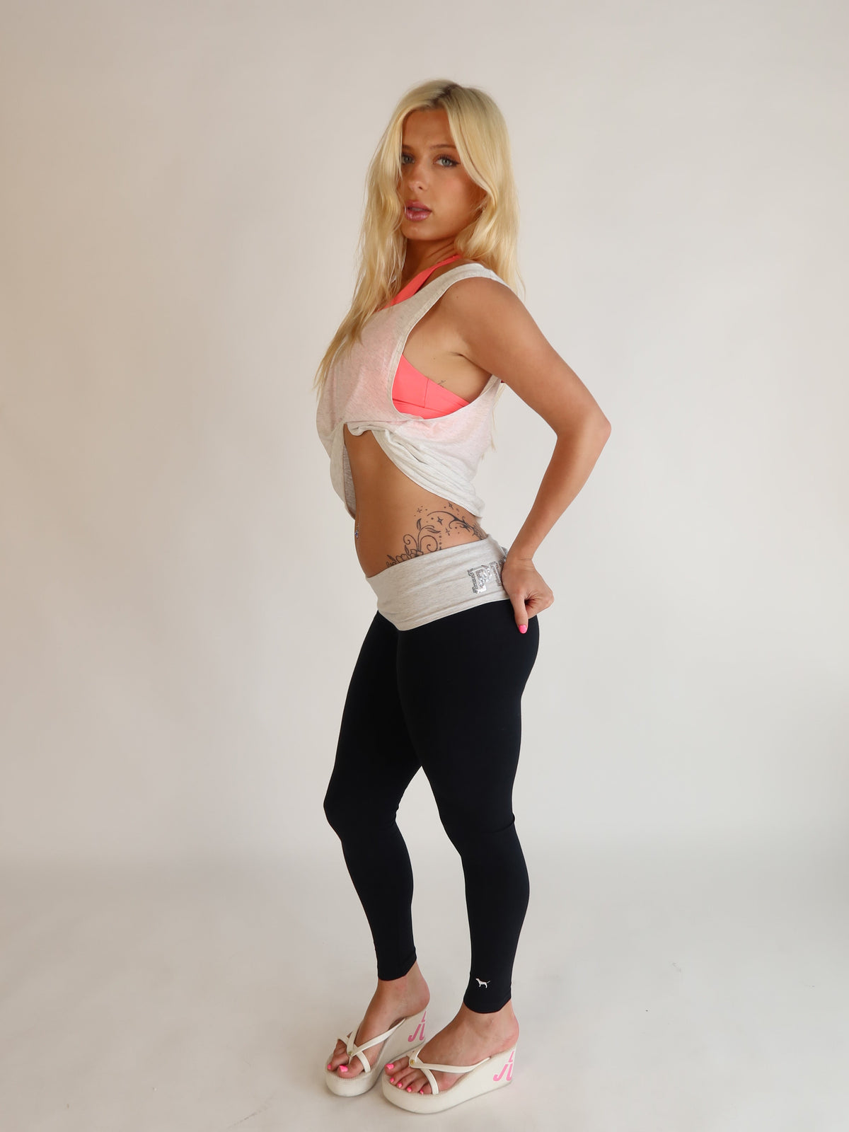 VS PINK Open-Back Tank S/M