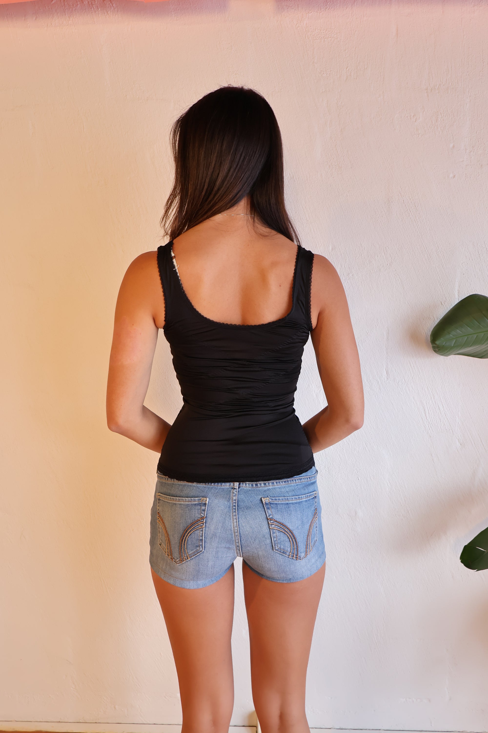 Mesh Corset Tank