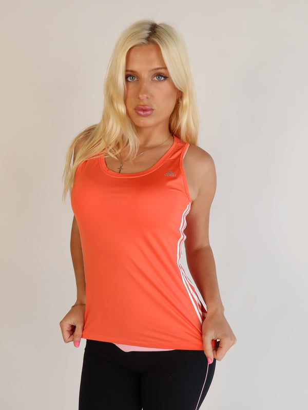 Adidas Coral Stripe Tank S/M