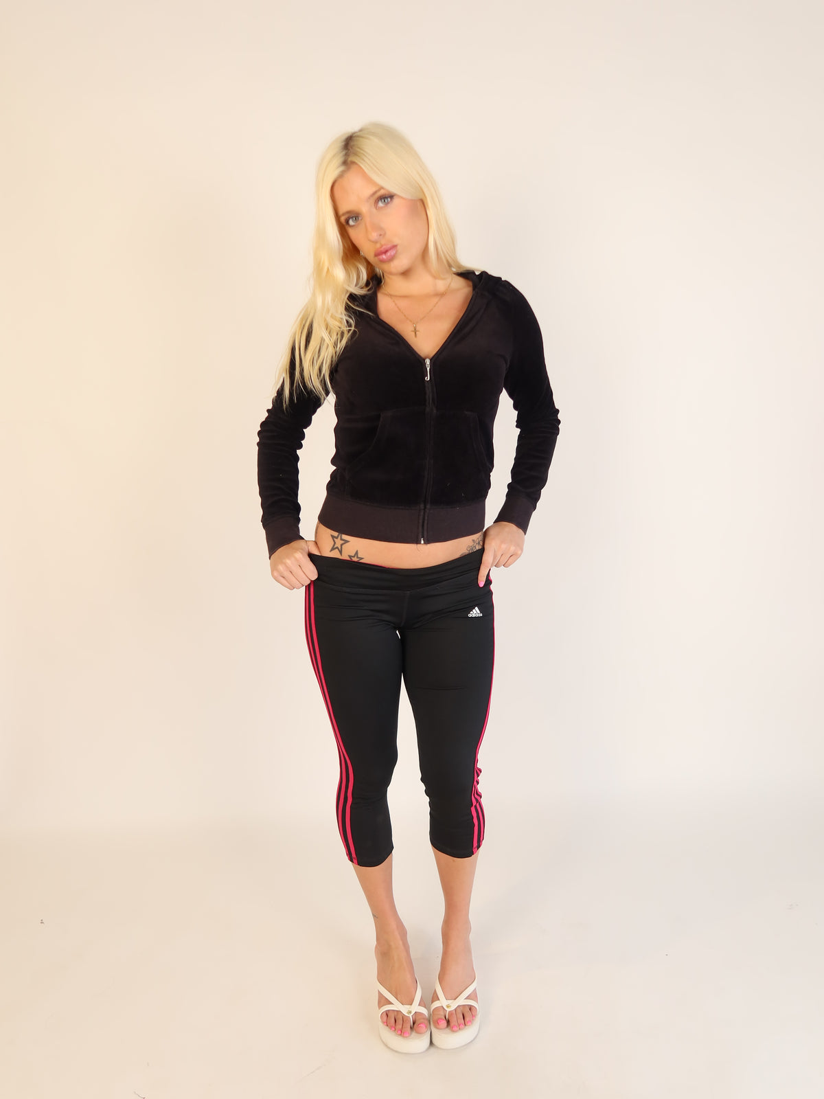 Juicy Velour Zip Hoodie S/M
