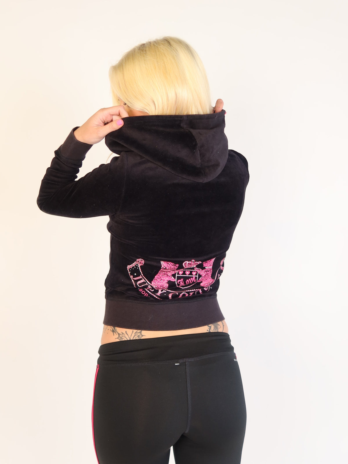 Juicy Velour Zip Hoodie S/M