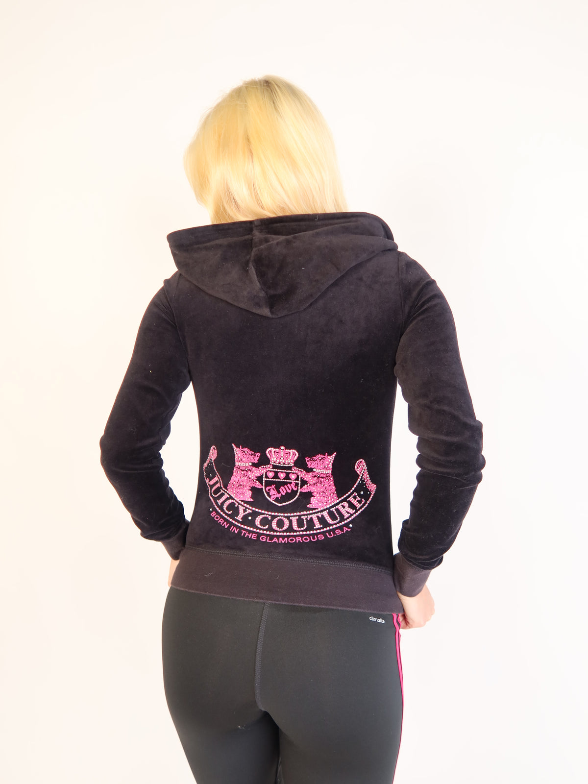 Juicy Velour Zip Hoodie S/M