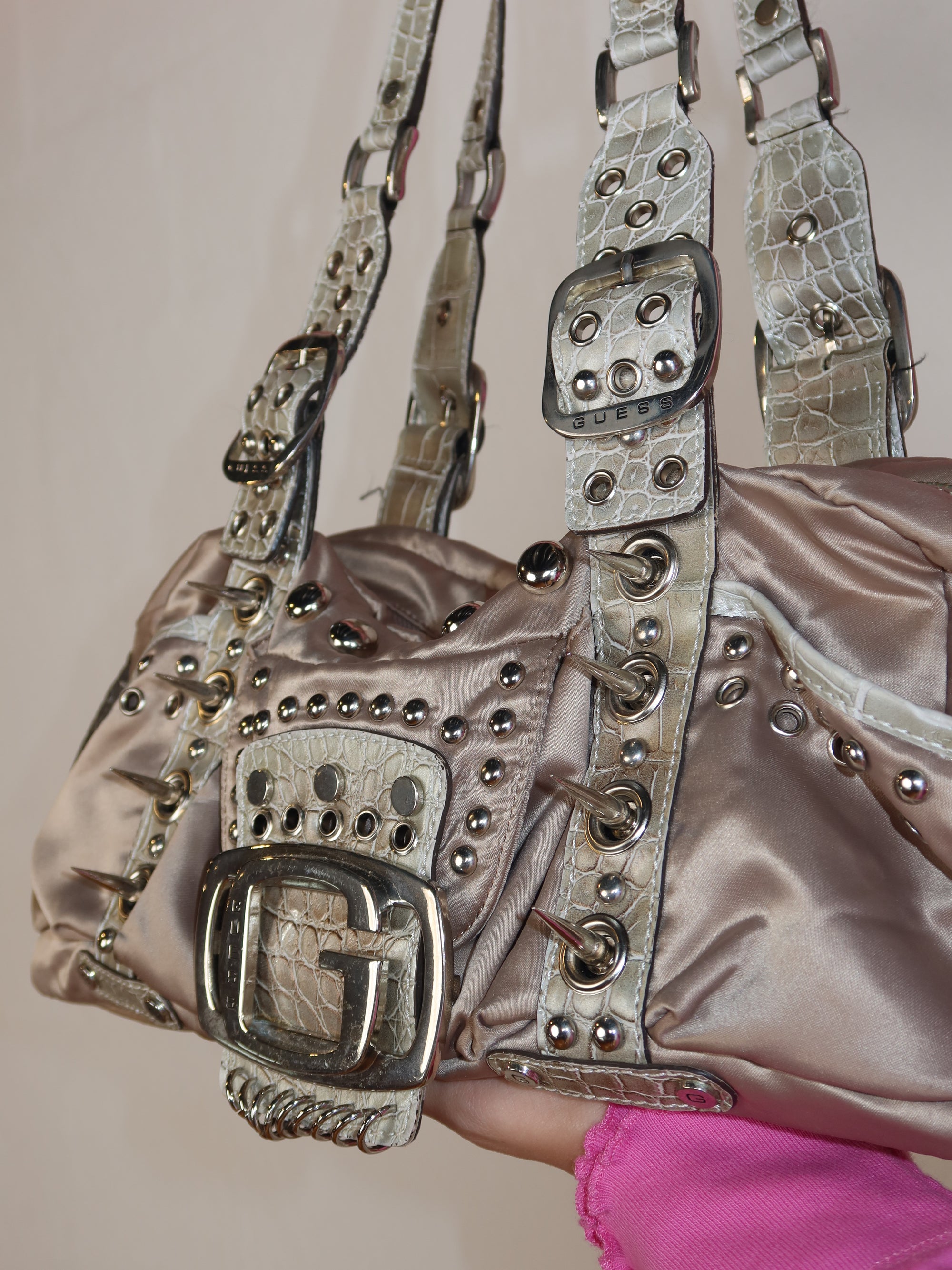 Vtg Guess Shoulder Bag
