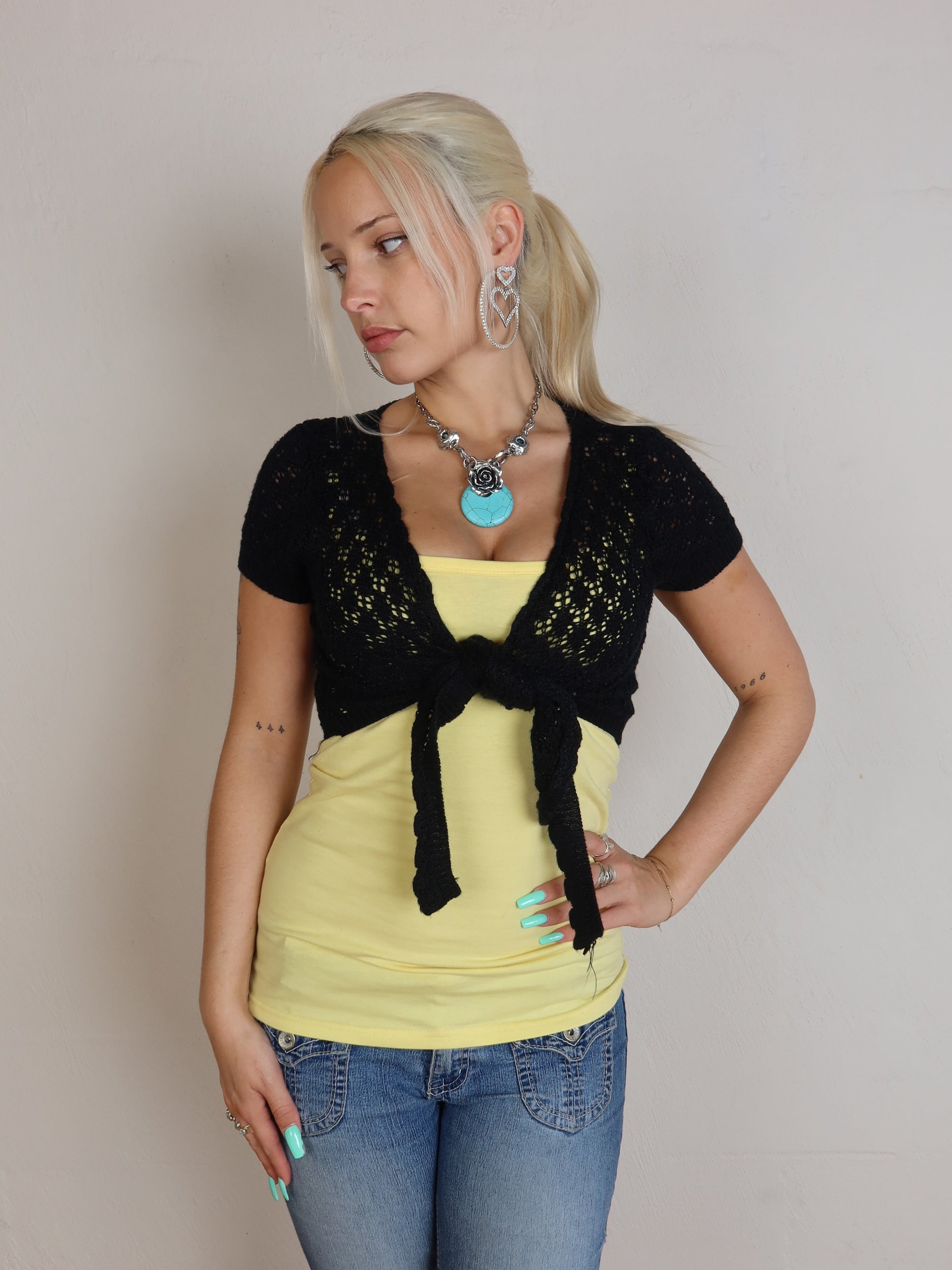 00s Wrap Crochet Top XS/S