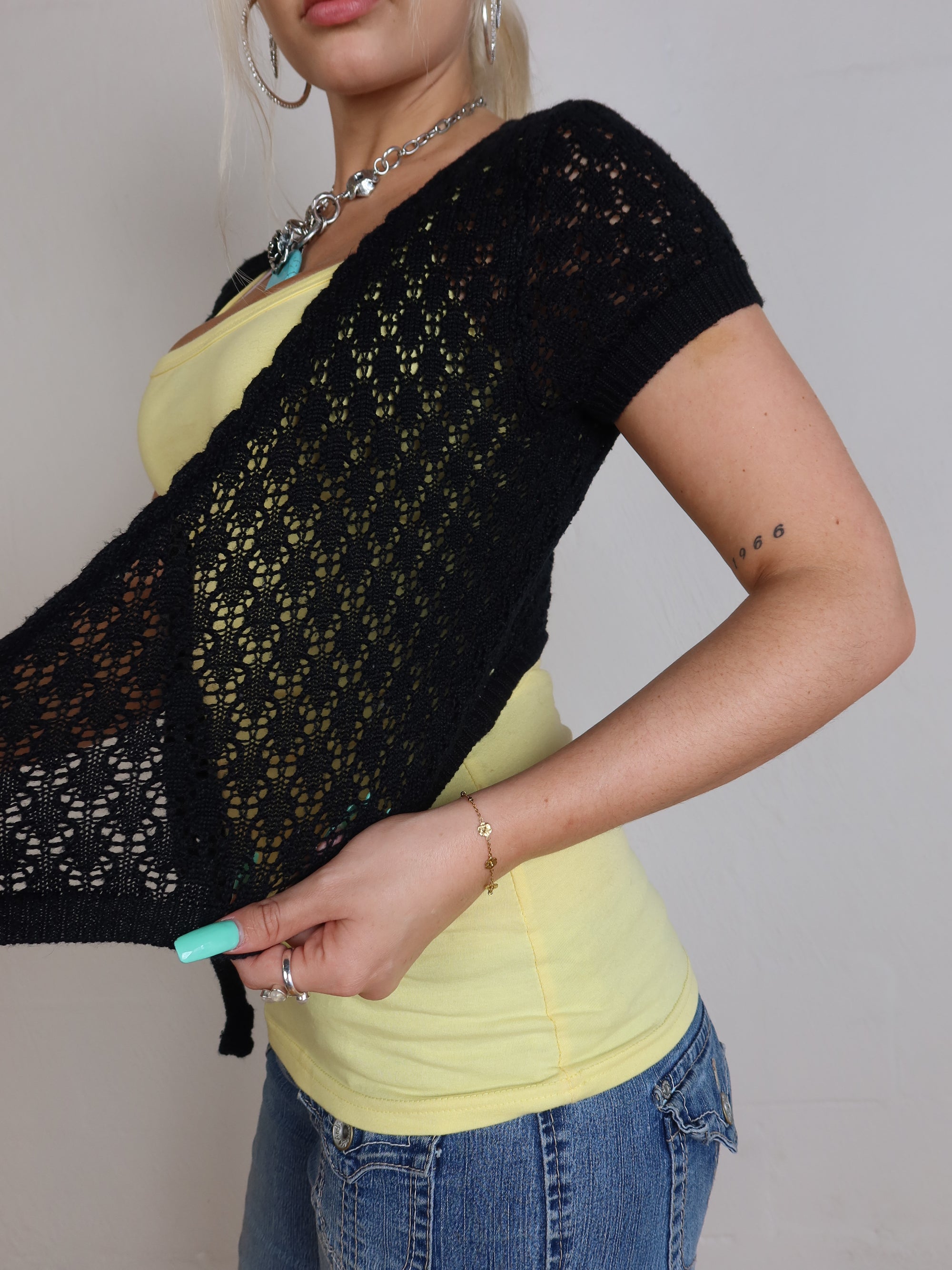 00s Wrap Crochet Top XS/S