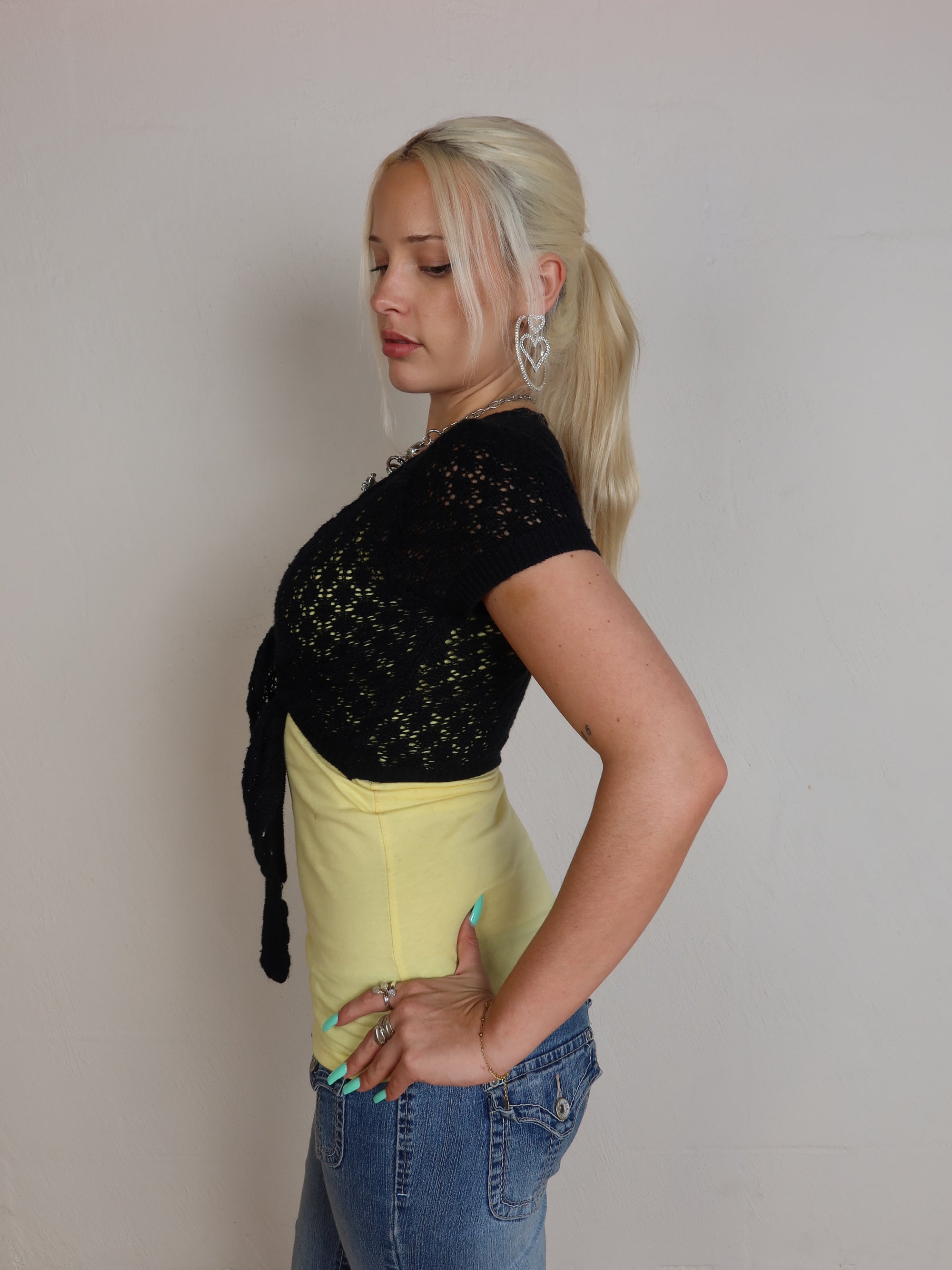 00s Wrap Crochet Top XS/S