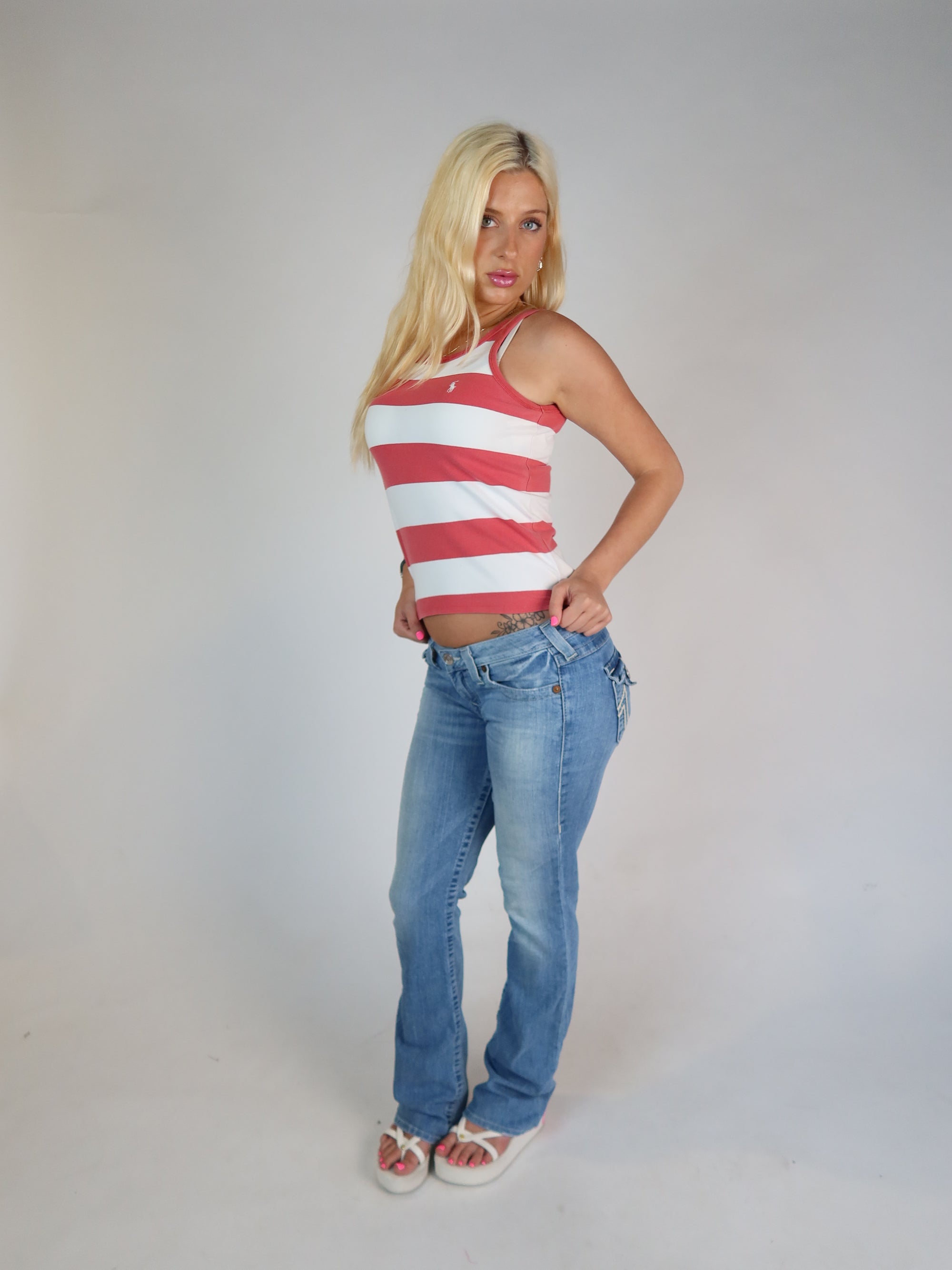 Ralph Lauren Stripe Tank S/M